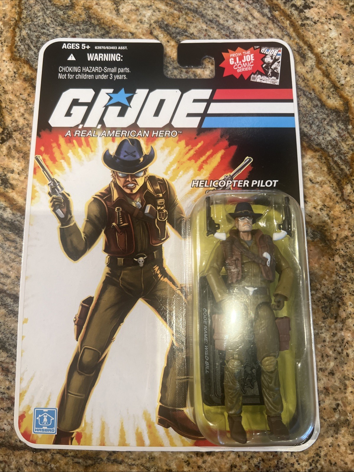 2008 GI Joe – Comic Series 25th Anniversary Wild Bill MOC