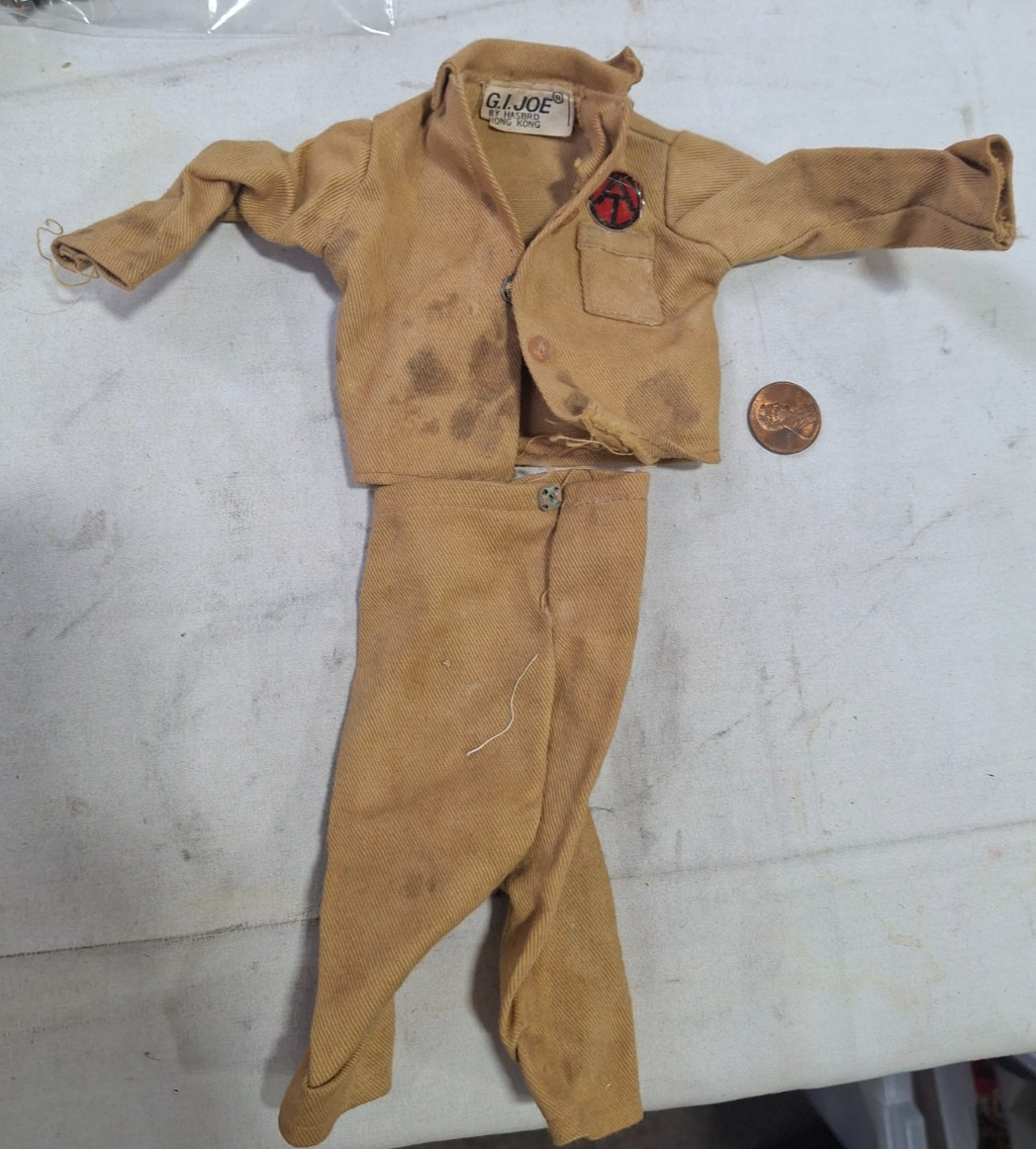 Vintage 1970s Hasbro Hong Kong GI Joe Adventure Team Uniform for 12&Prime; NJ-116