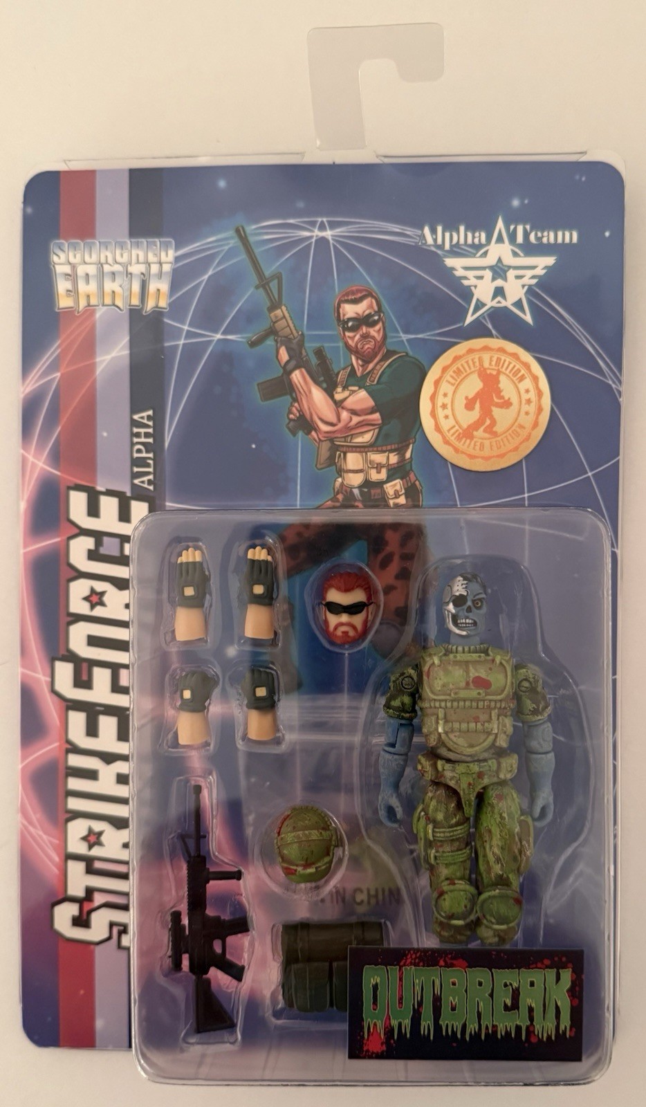 Scorched Earth Initiative Strike Force Alpha Zombie Outbreak – Limited Edition