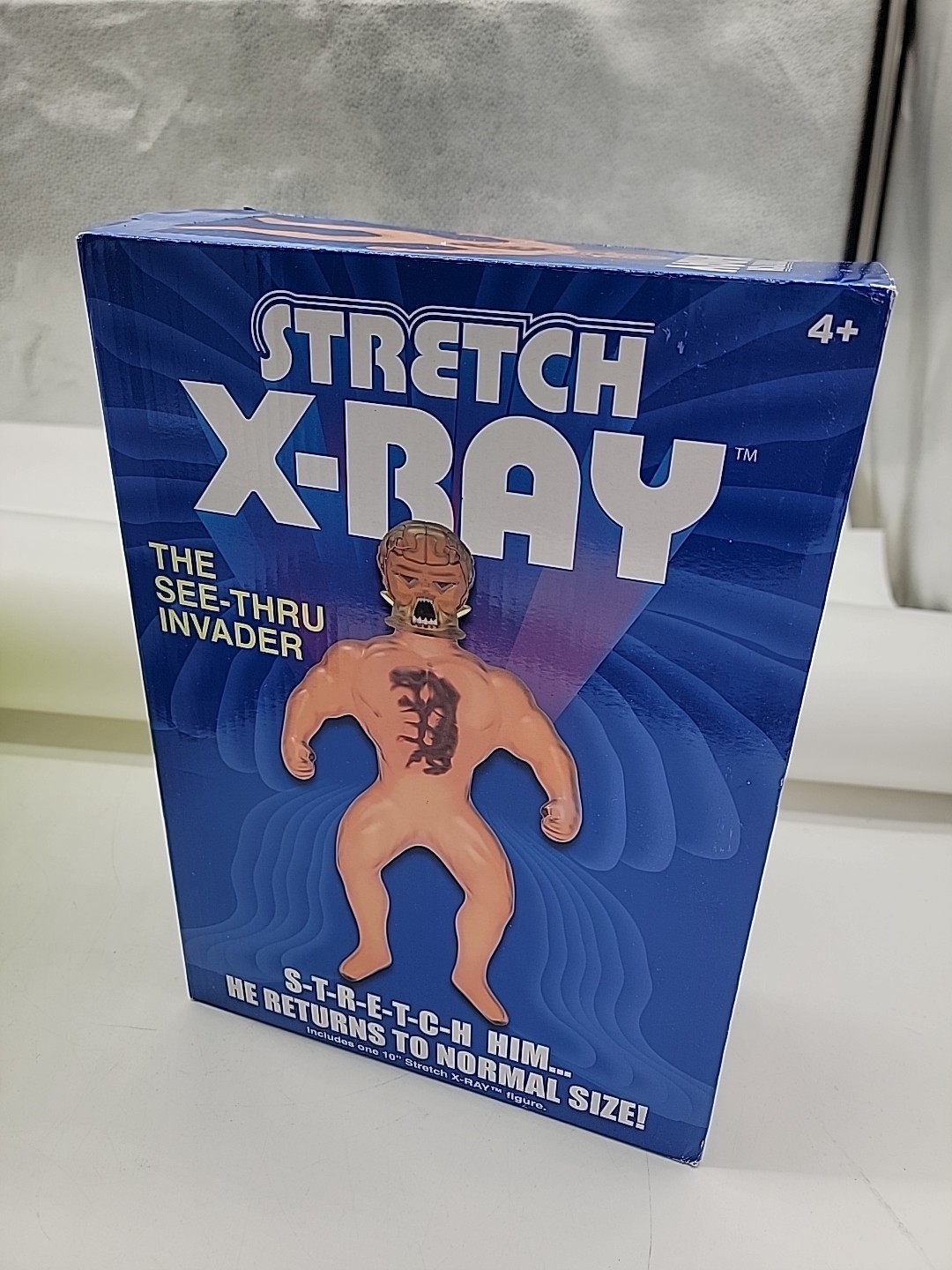 10&Prime; Stretch Armstrong Basic Fun X-Ray Retro Villain Bad Guy Figure NEW in Box!