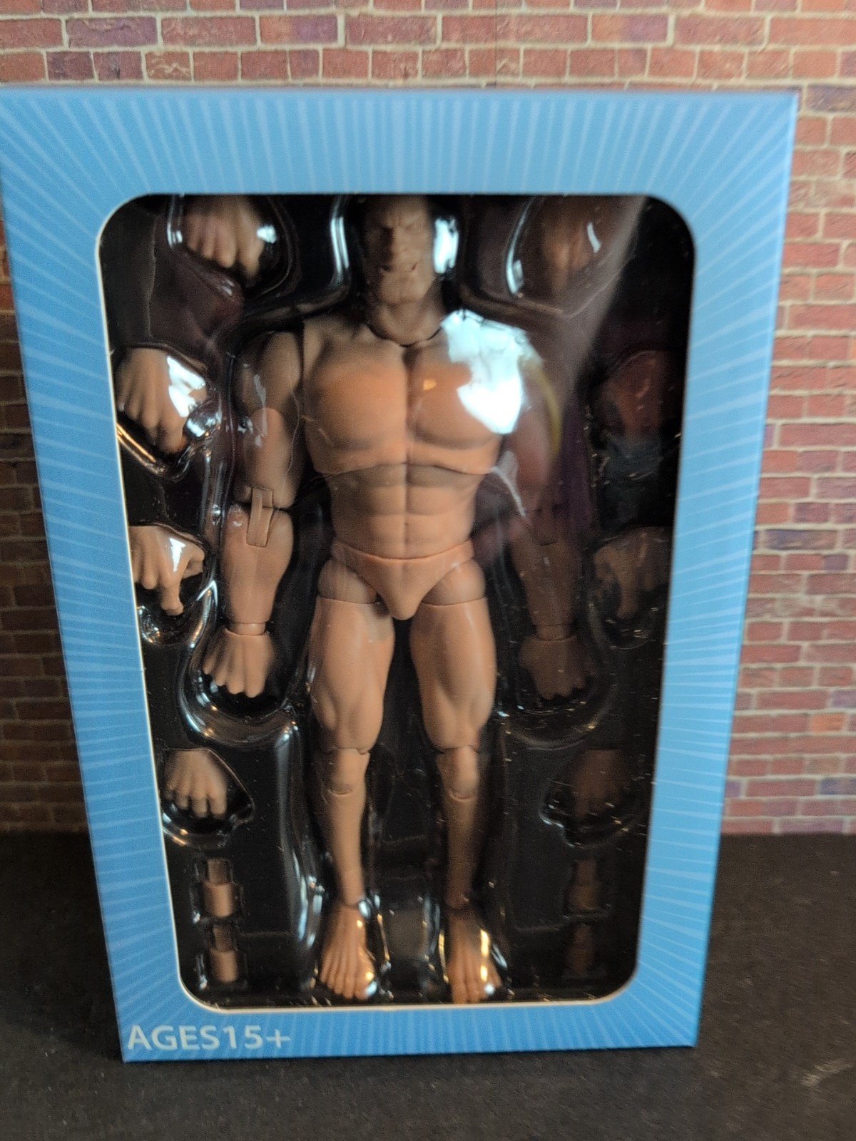 1/12 Scale Comic Hero Body Yellow Verison Highly Articulated action figure