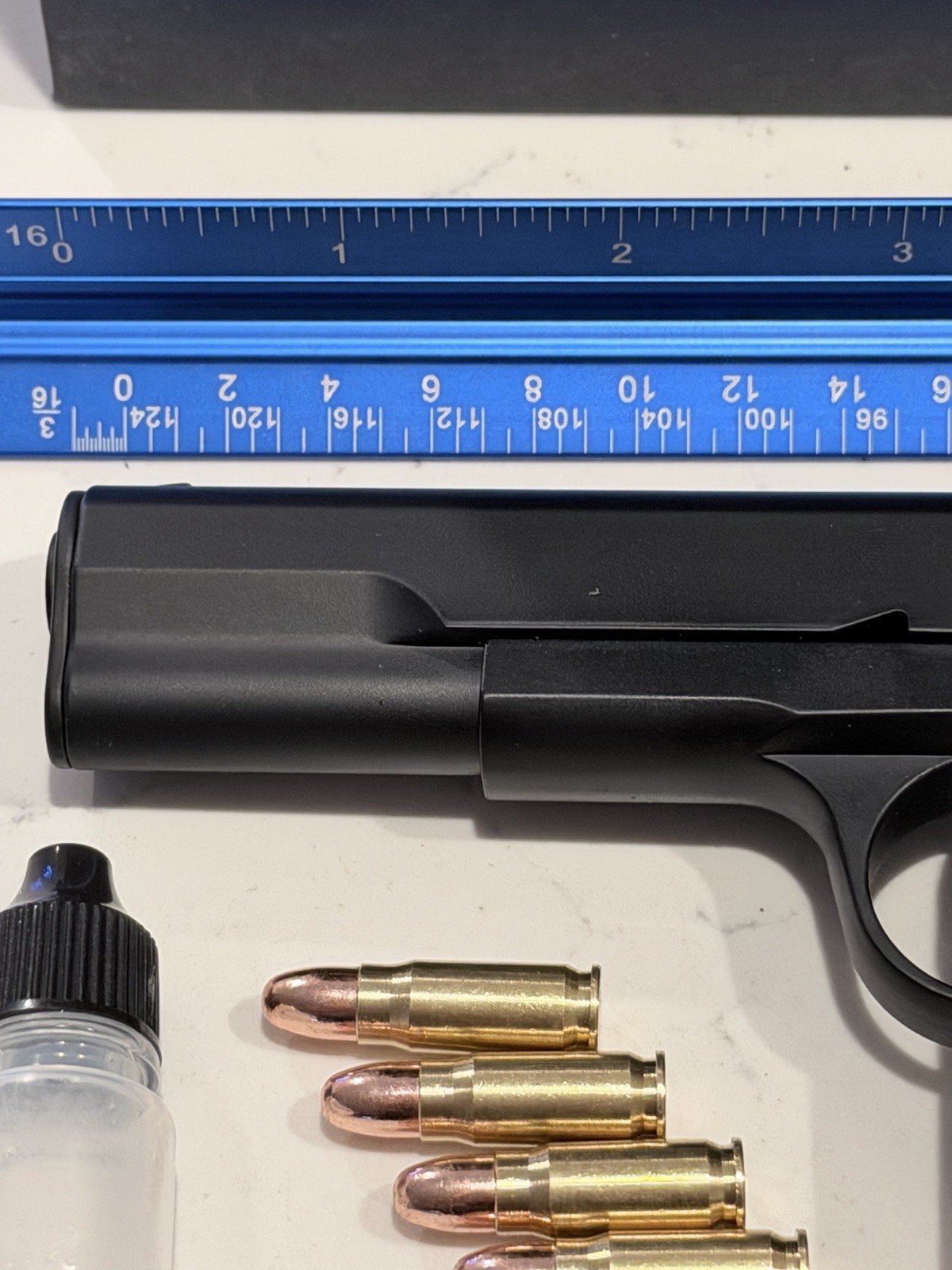 ALLOY Army Tokarev TT-33 Shell Eject COLLECTORS Toy Gun 1:2 Metal Rare Russian