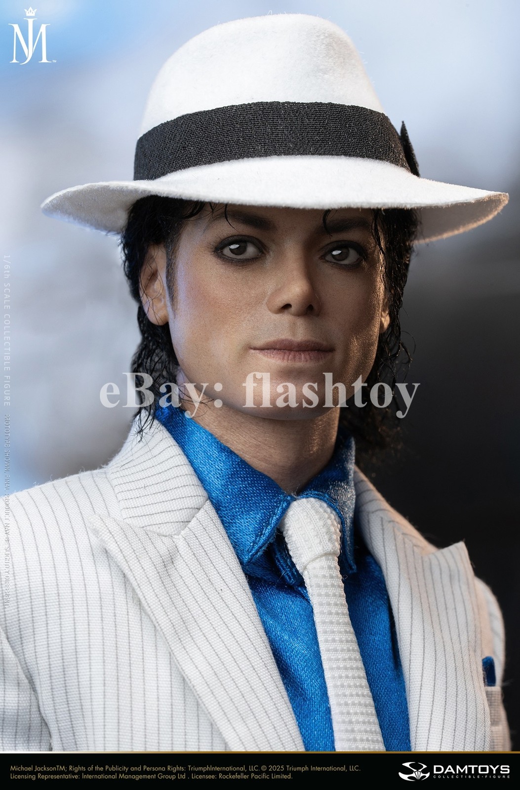 Presale DAMTOYS DMS048 1/6 Smooth Criminal Jackson Action Figure Standard Ver.