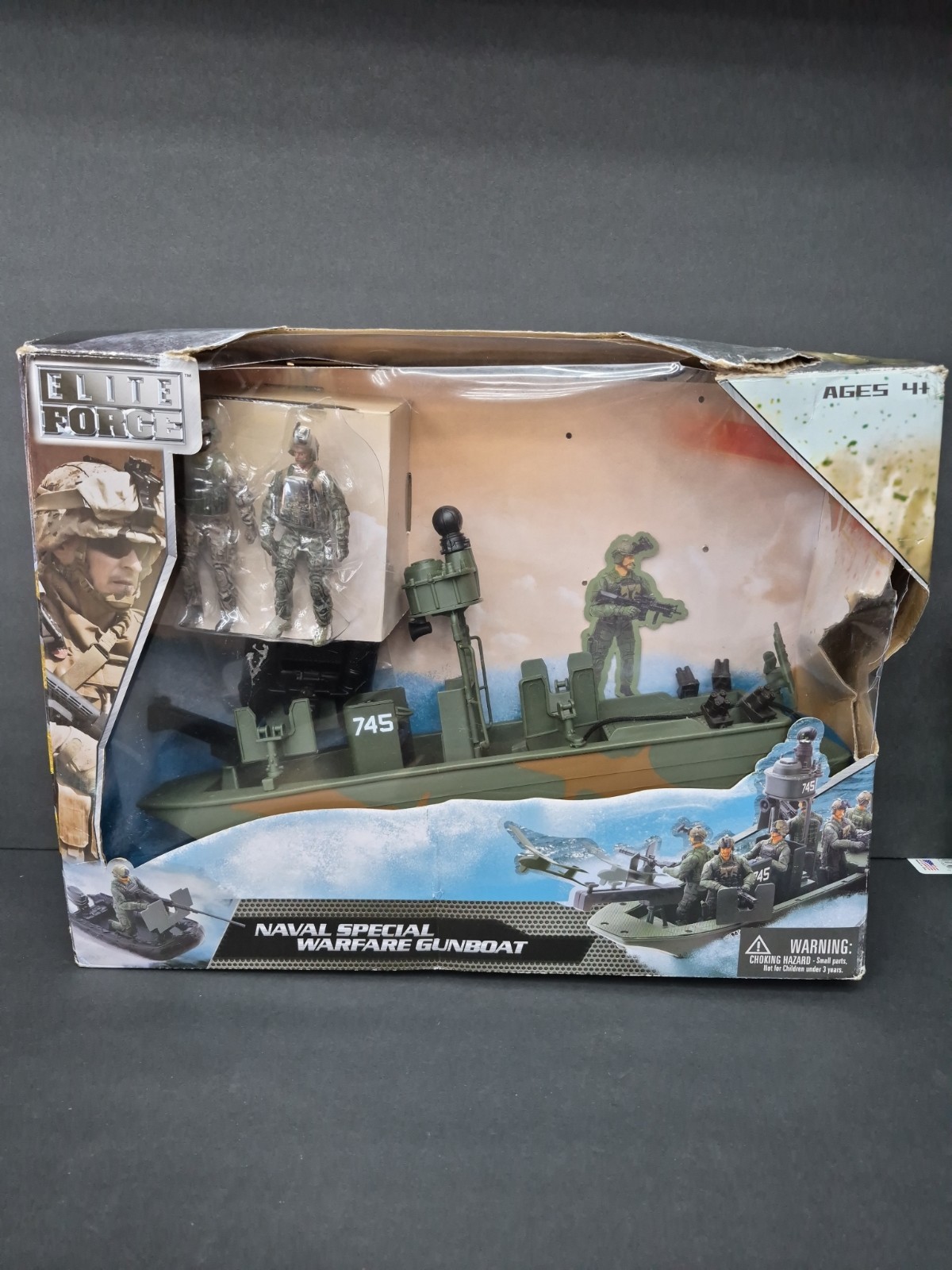Elite Force Naval Special Warfare Gunboat Play Set