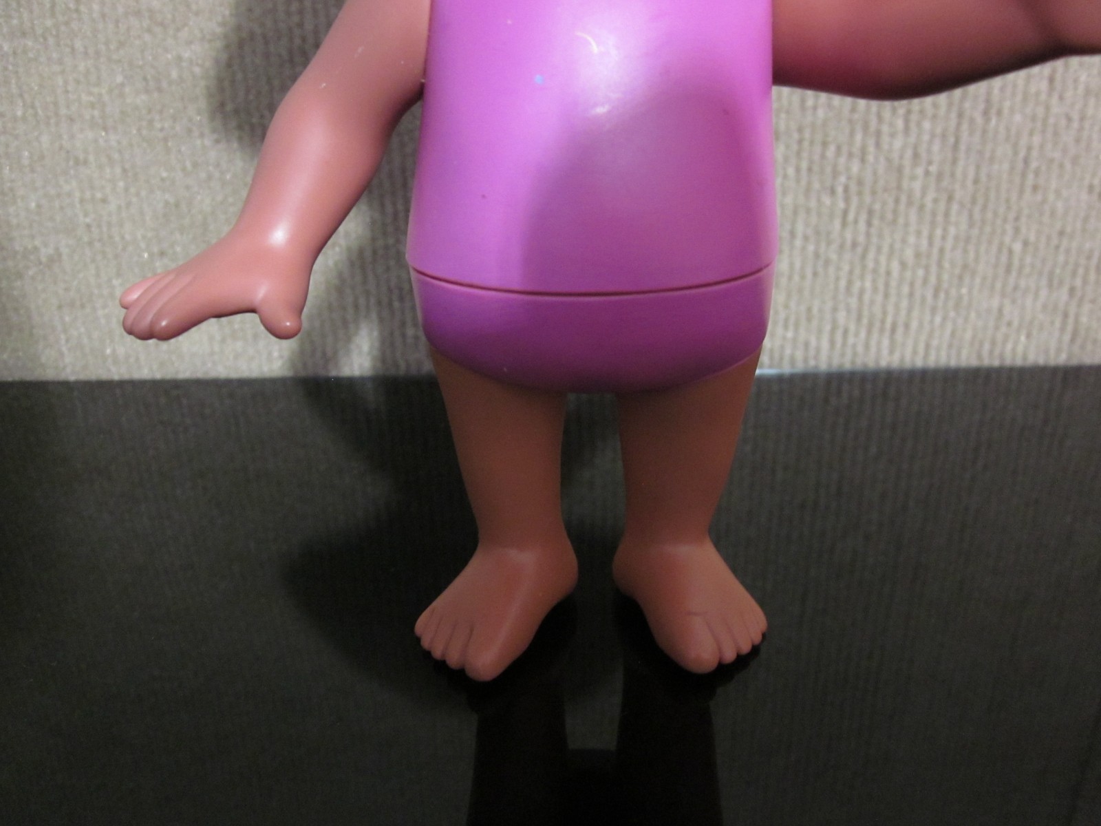 2002 Mattel Dora The Explorer Bath Time Splash Around Doll Hard Plastic 7.5&Prime;