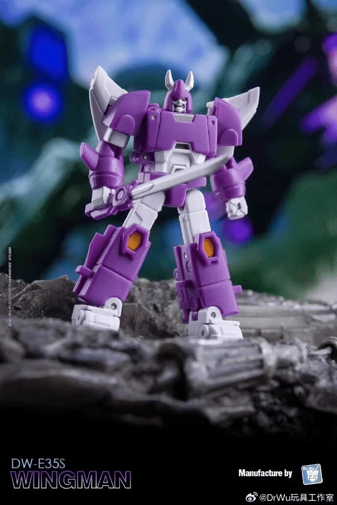Dr Wu Customs DW-E35S Wingman Cyclonus DW-E34M Wasp Bee Action Figure in stock