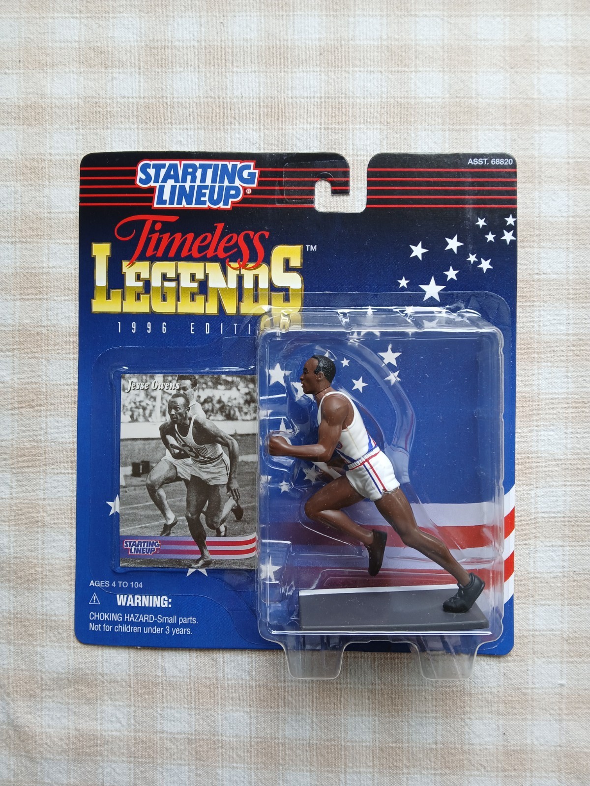 Jesse Owens Legends starting lineup Track and Field Running Excellent condition