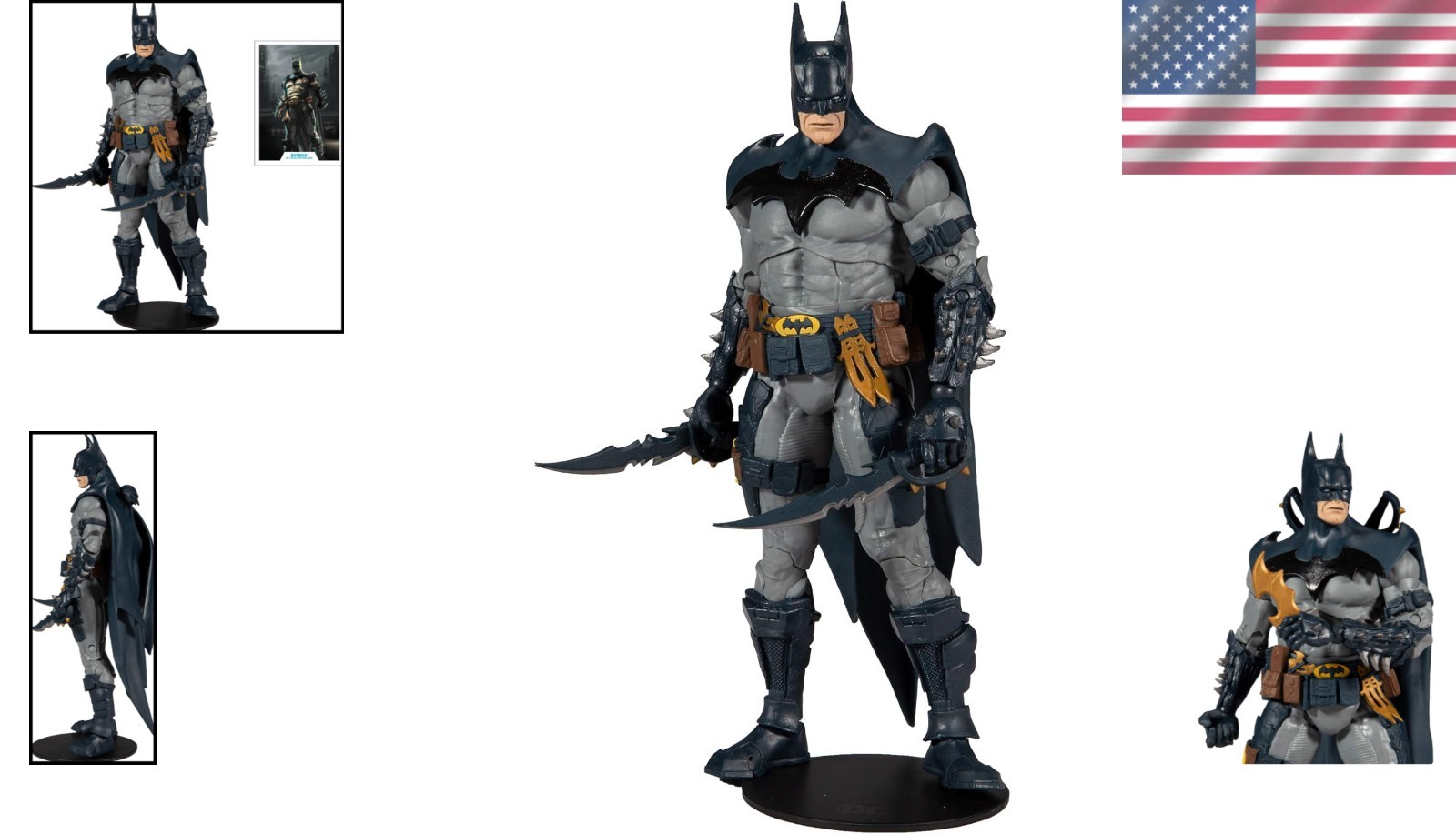 DC Multiverse Batman Action Figure 7&Prime; Todd McFarlane Design**//