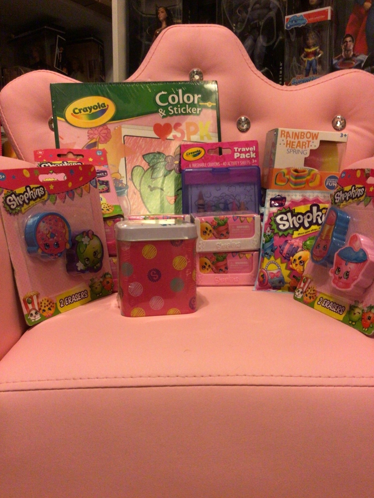 shopkins season 4 lot of blind box & bags & fashion tag & color book & more 