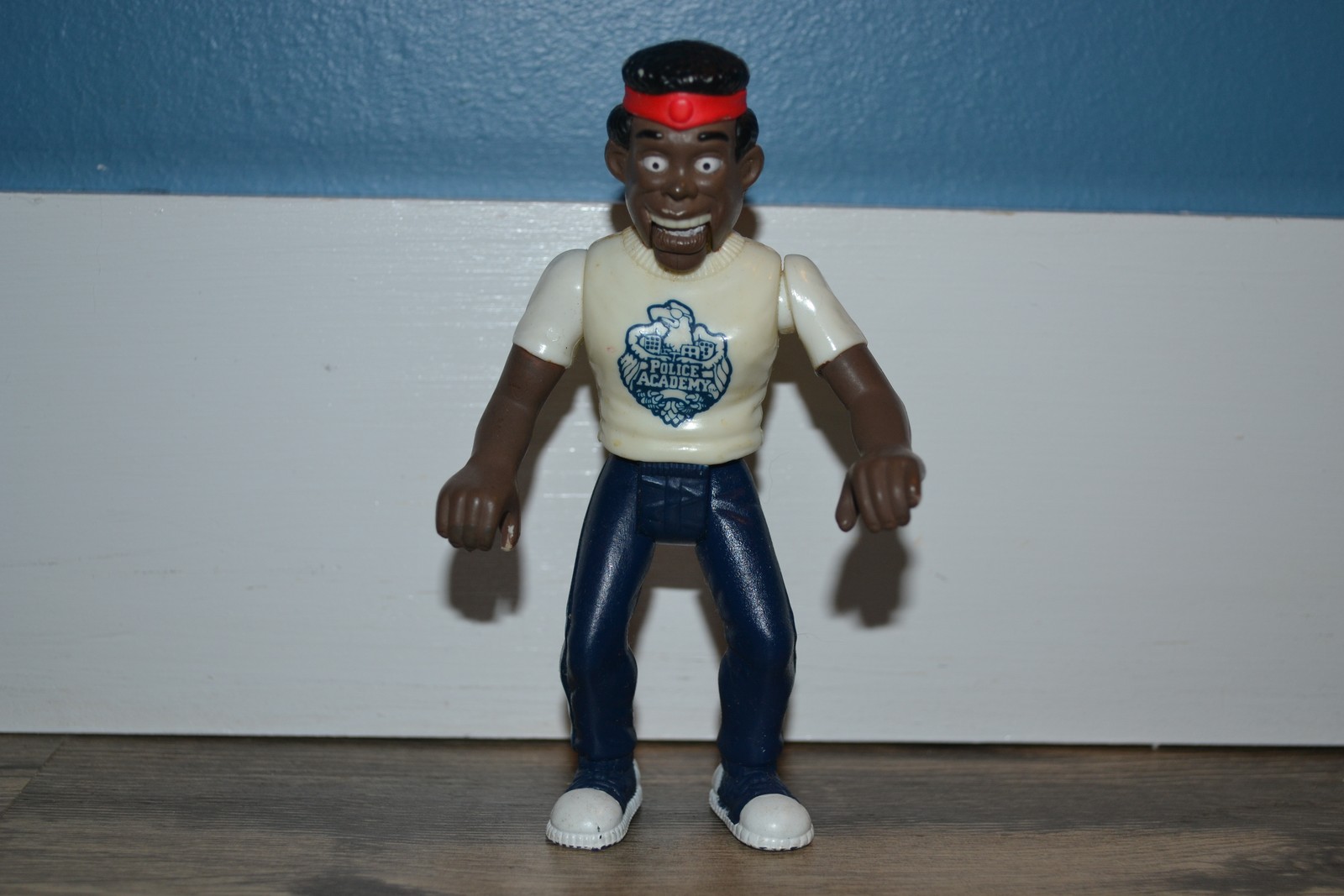 Vintage Police Academy Action Figure Larvell Jones Warner Bros 1989
