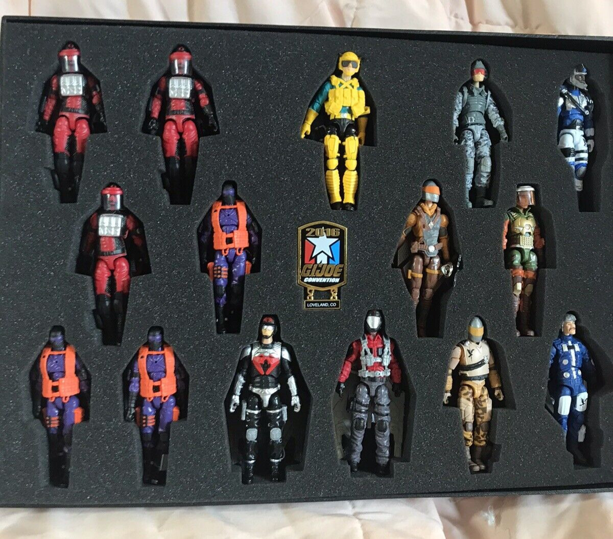 Gi Joe 2016 Joecon Sky Patrol Box Set w/ Certificate Of Authenticity
