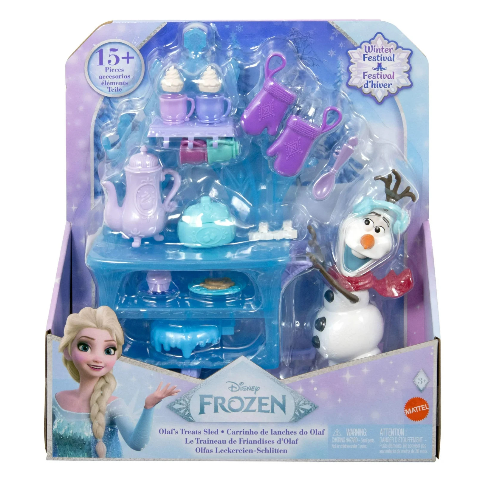 Disney Frozen Olaf&rsquo;s Treats Sled Playset NEW