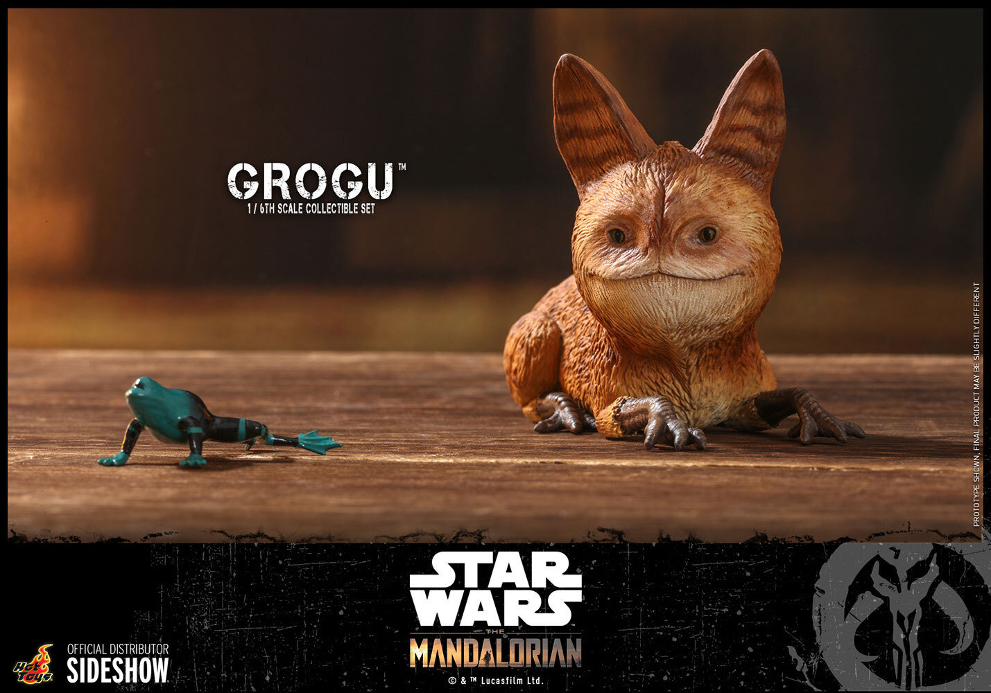 Hot Toys Grogu Star Wars Mandalorian The Child 1/6 Scale Figure Set TMS043 New