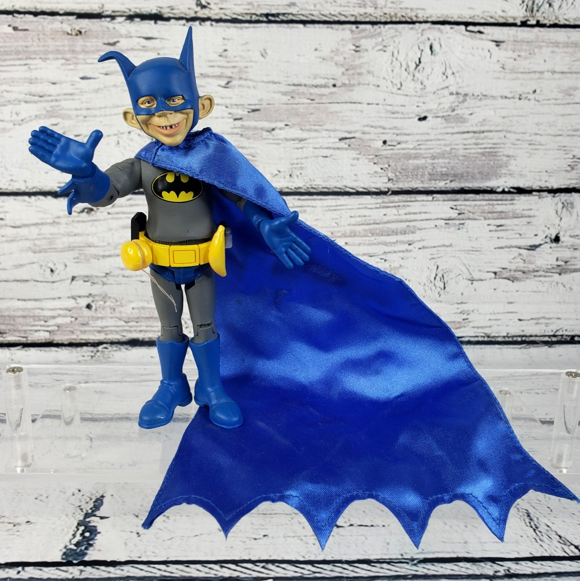 Mad Magazine DC Direct Just Us League Alfred E Neuman as Batman 6&Prime; Figure