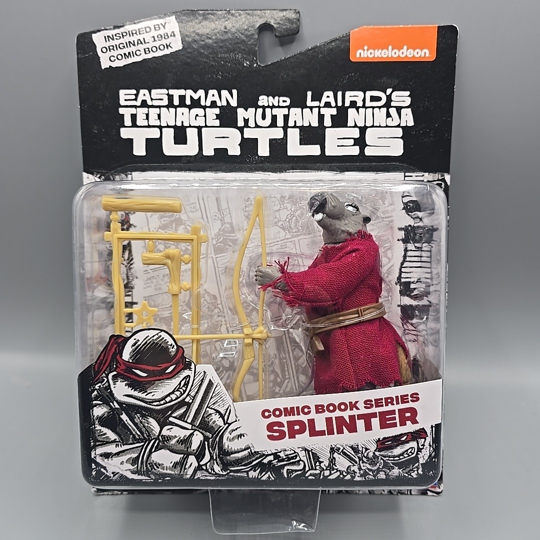 2020 TMNT Eastman and Lairds Comic Book Series 1984 Splinter New Action Figure