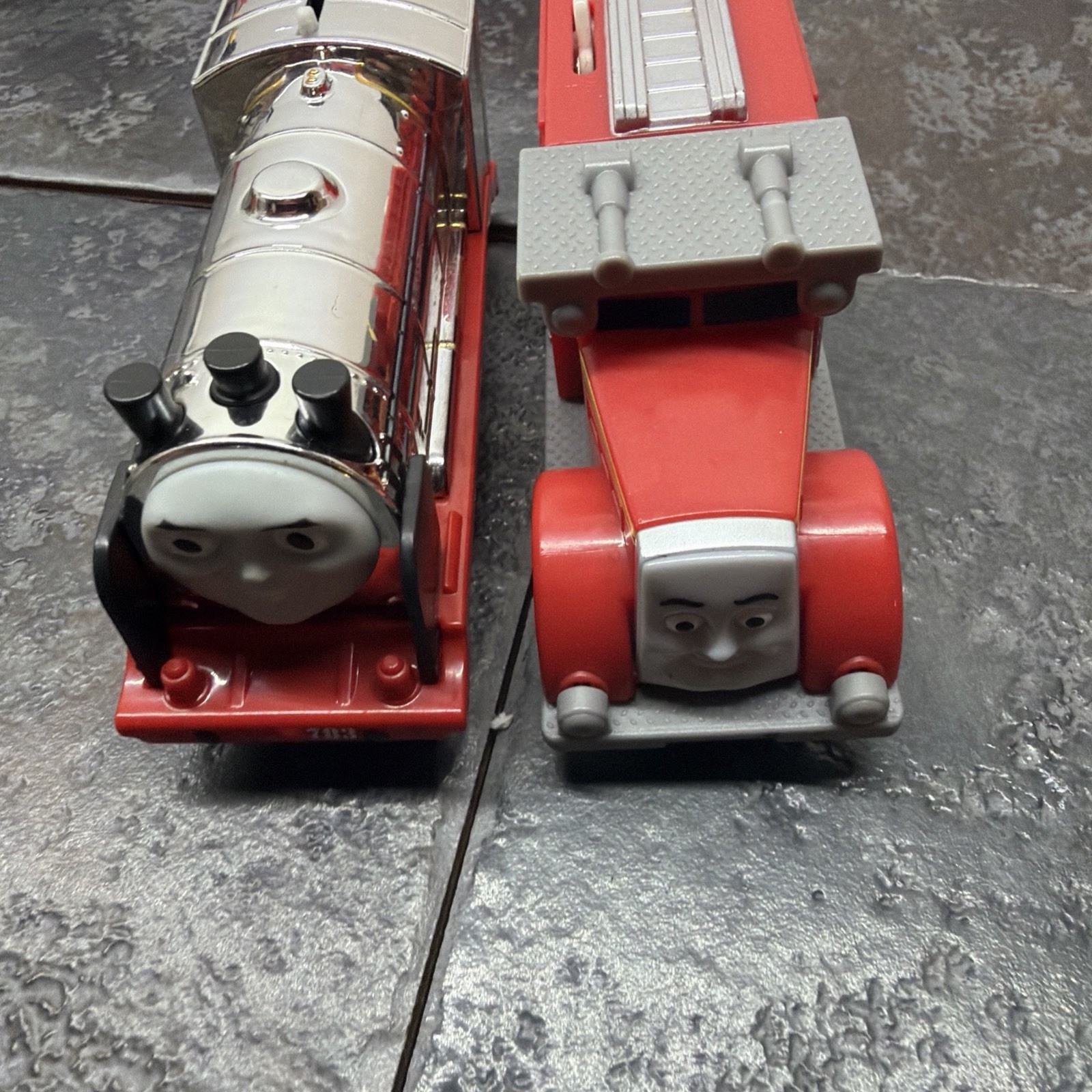 Thomas TrackMaster Motorized Train Lot 36 Pieces Engines Cargo Bundle Untested
