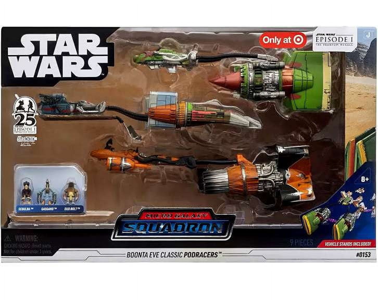 S01 #0153 Star Wars Micro Galaxy Squadron Boonta Eve Classic Podracers
