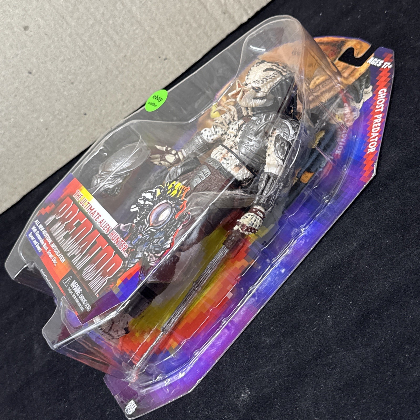 NECA Predators Ghost Predator Series 16 Ultimate Alien Hunter Authentic New 2016
