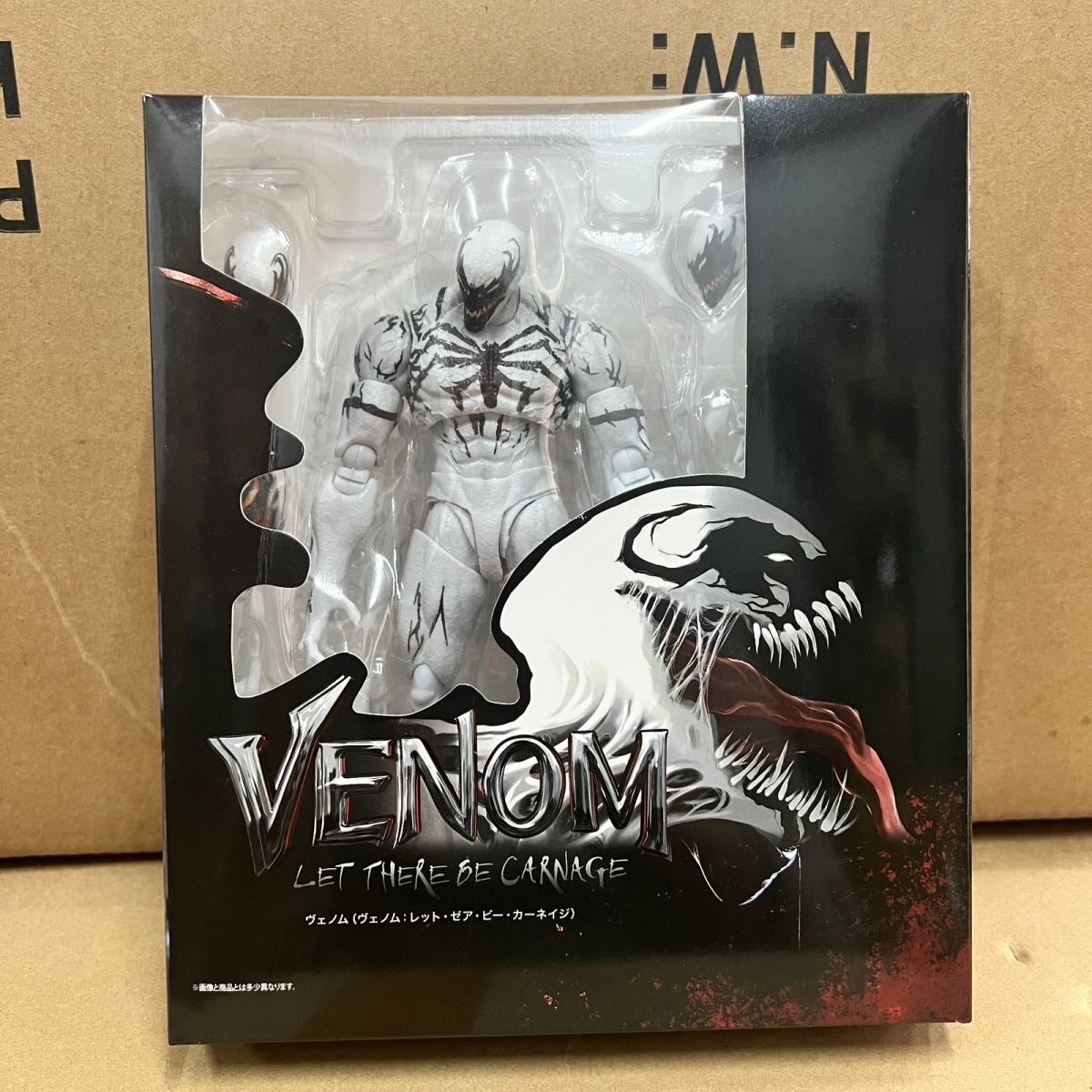 New SHF Venom Let There Be Carnage Anti-Venom 8&Prime; Action Figure Boxed Chinese Ver