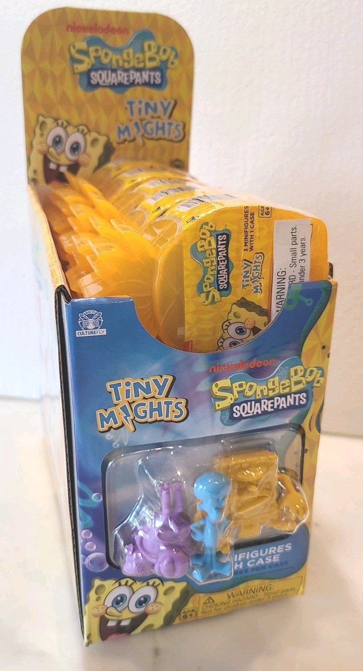 Retail Store Display SpongeBob Square Pants Sealed Tiny Mights Blind Box Figures
