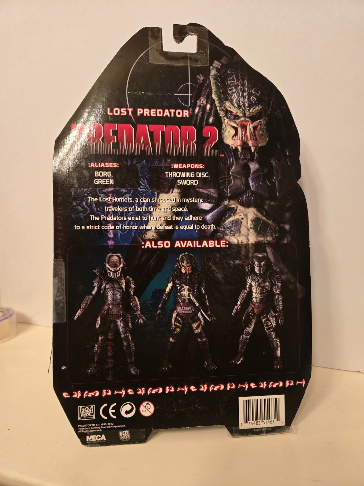 NECA Predator 2 Lost Predator Action Figure 25+ Points Articulation Sword Comple
