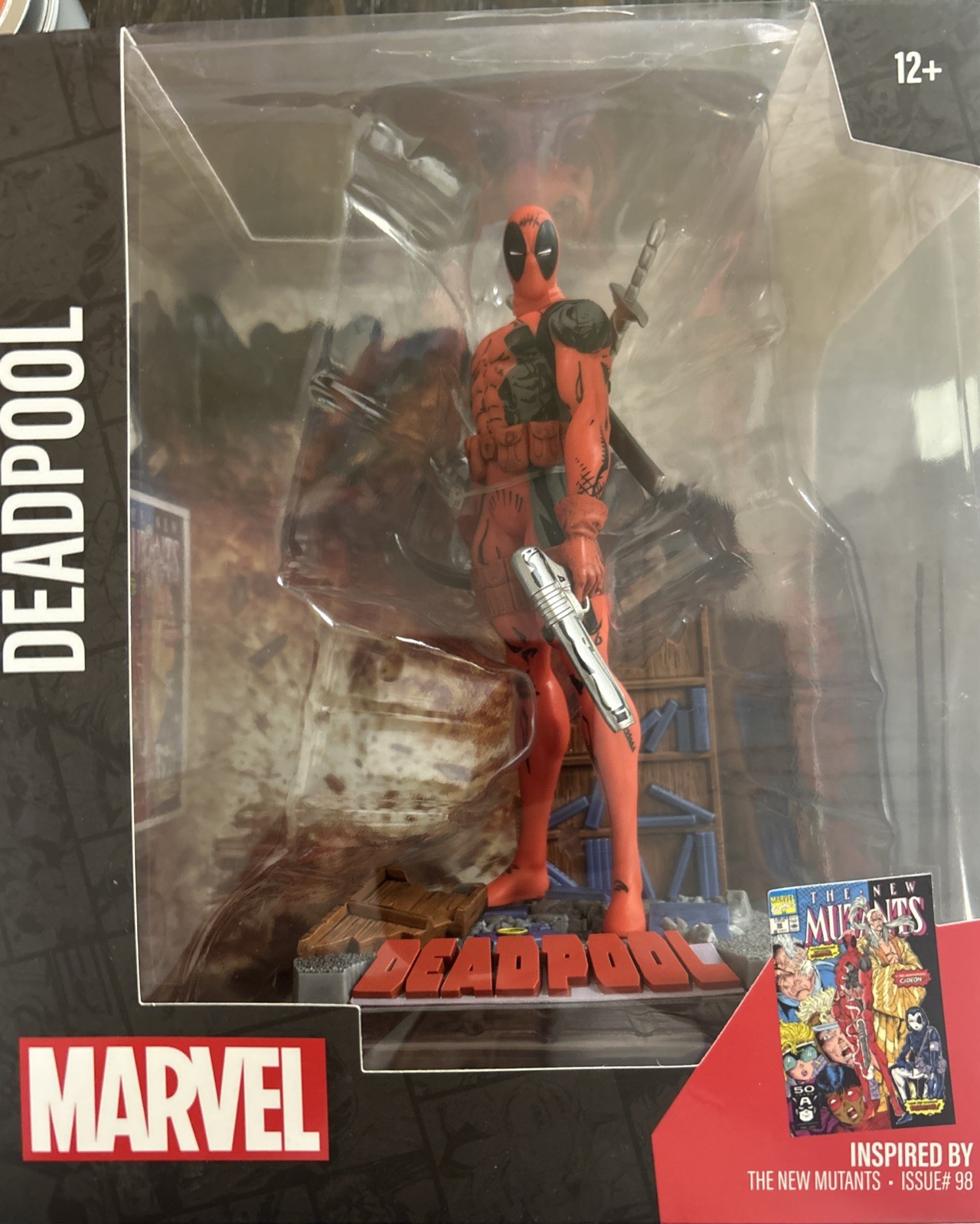 McFarlane Toys 2024 Marvel Deadpool. Inspired by The New Mutants Issue #98