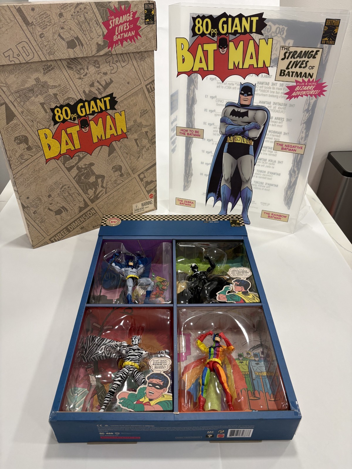 2019 SDCC Exclusive Strange Lives of Batman Mattel Action Figure Multipack
