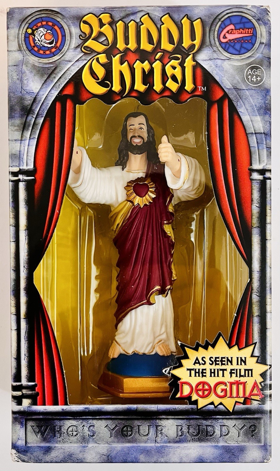 Buddy Christ Figure As Seen in Dogma Film Kevin Smith Collectible