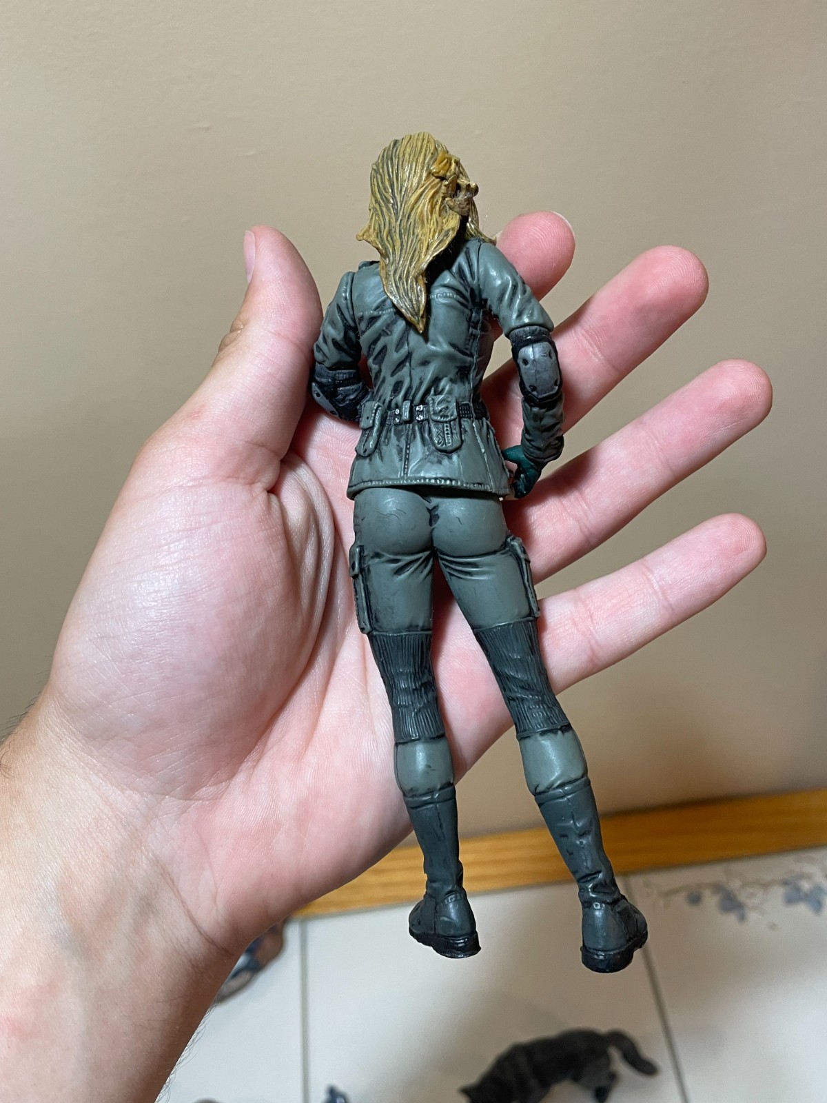 Metal Gear Solid Figure Lot Snake Raiden Ray Grey Fox Wolf Psycho McFarlane READ