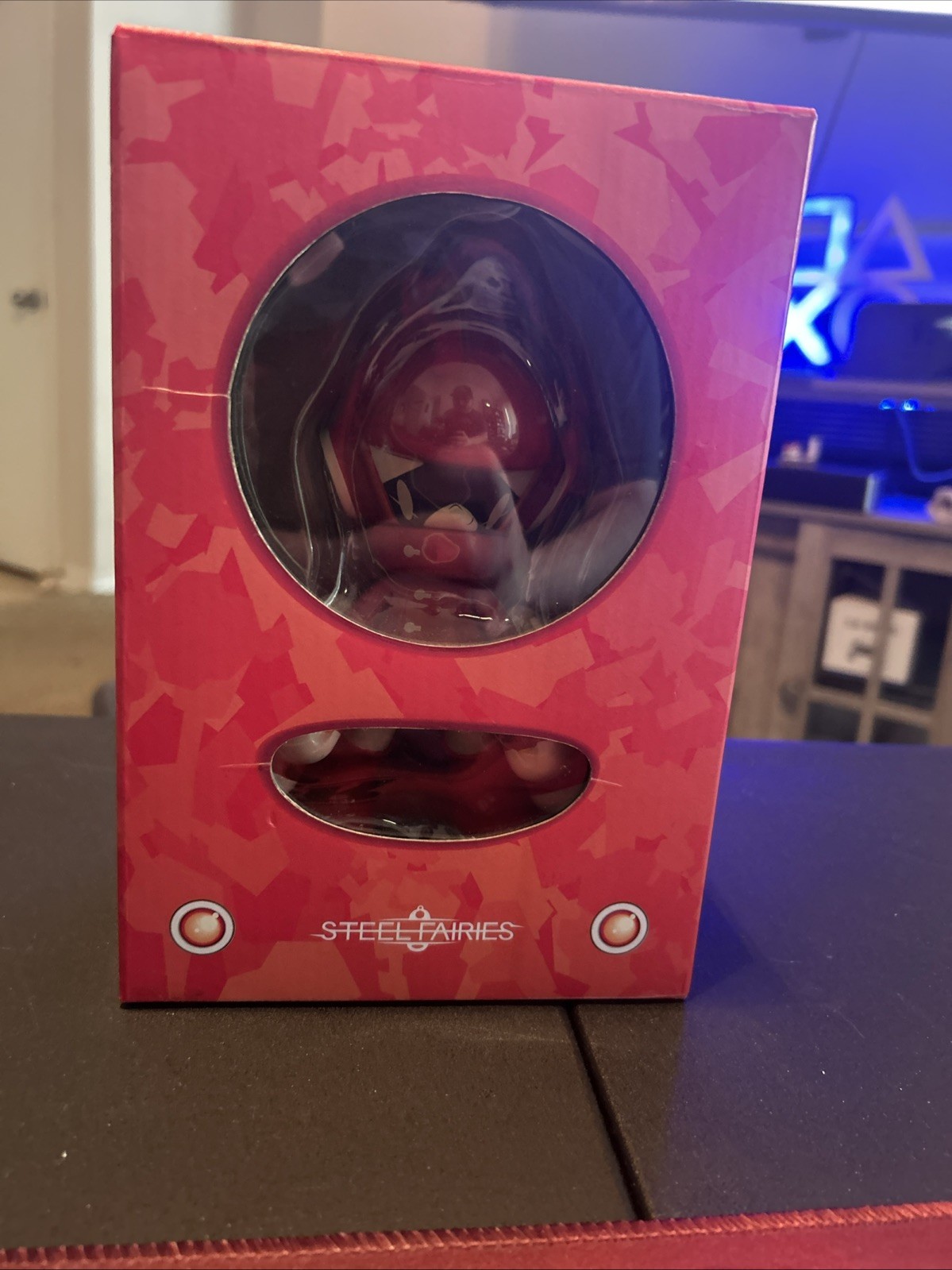 Steel Fairies Red Vinyl Art Toy Kaijin Wonderwall 2008 Designer Figure RARE
