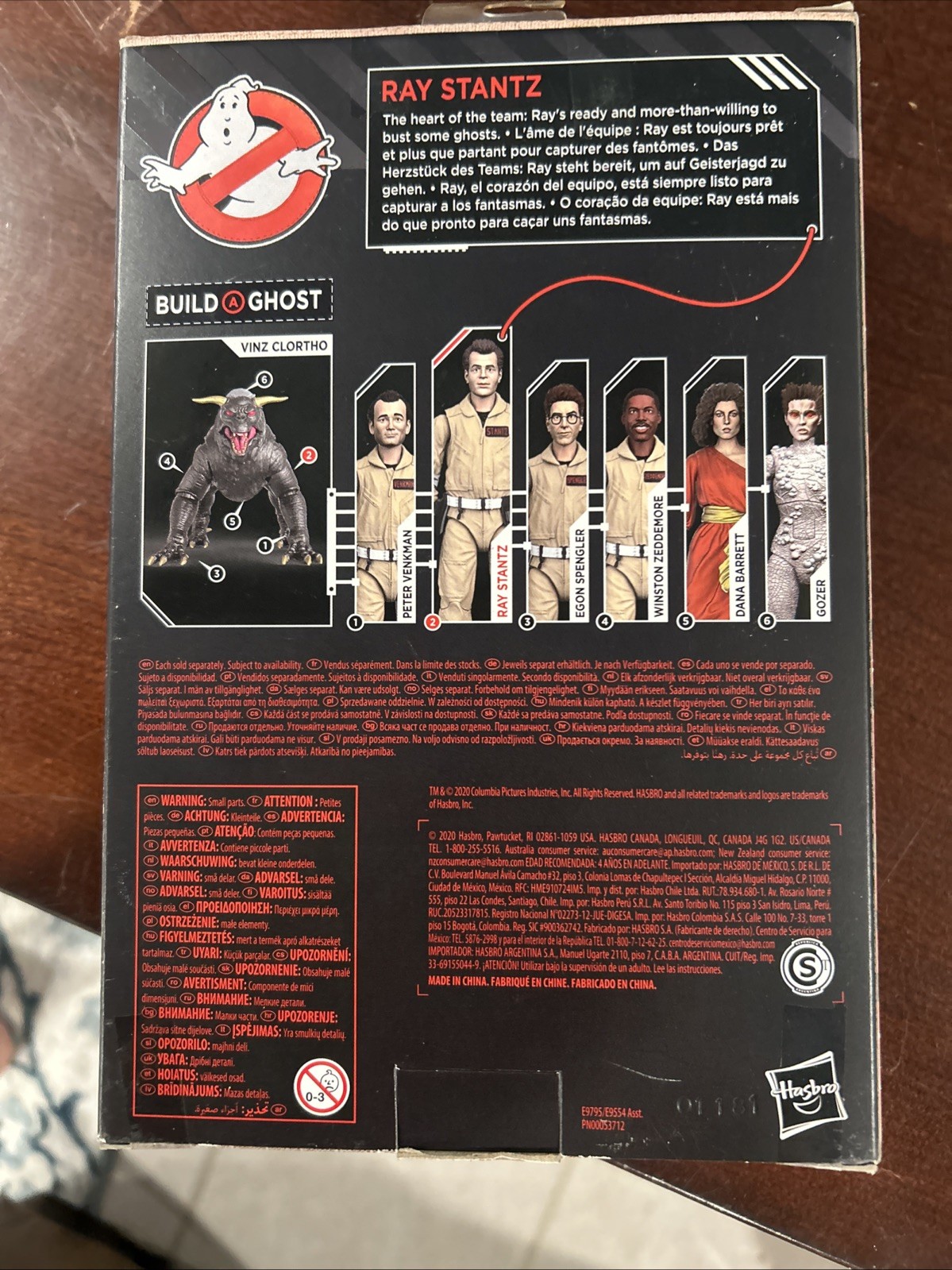Hasbro Ghostbusters Plasma Series Ray Stantz 6&Prime; Action Figure (E9795)