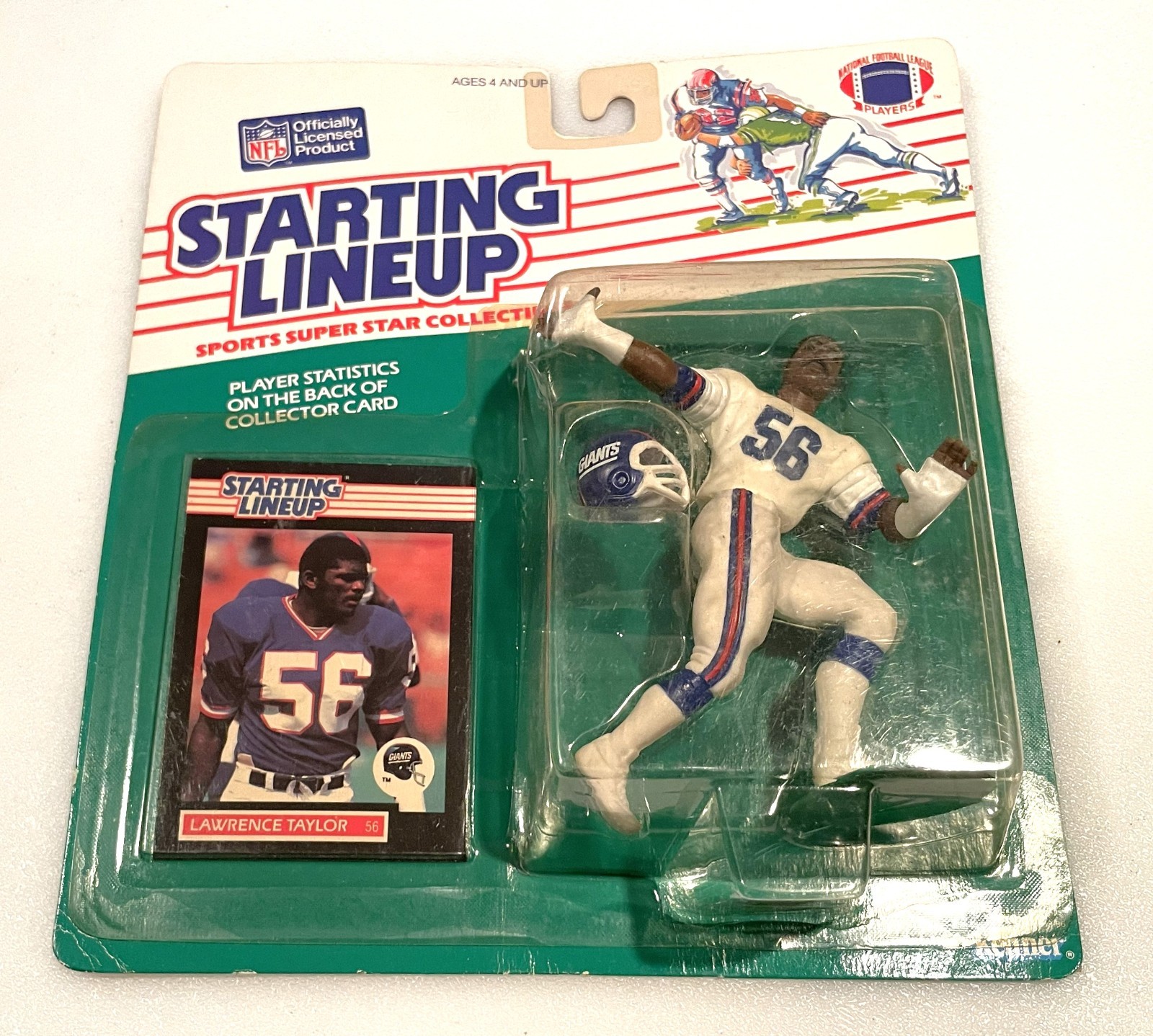 Lawrence Taylor 1989 Starting Lineup NFL New York Giants Sealed