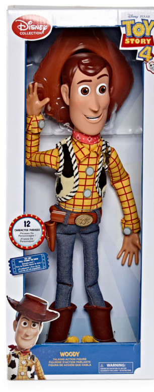 Disney Pixar Toy Story 4 Talking Woody 16&Prime; Action Figure from Disney Store