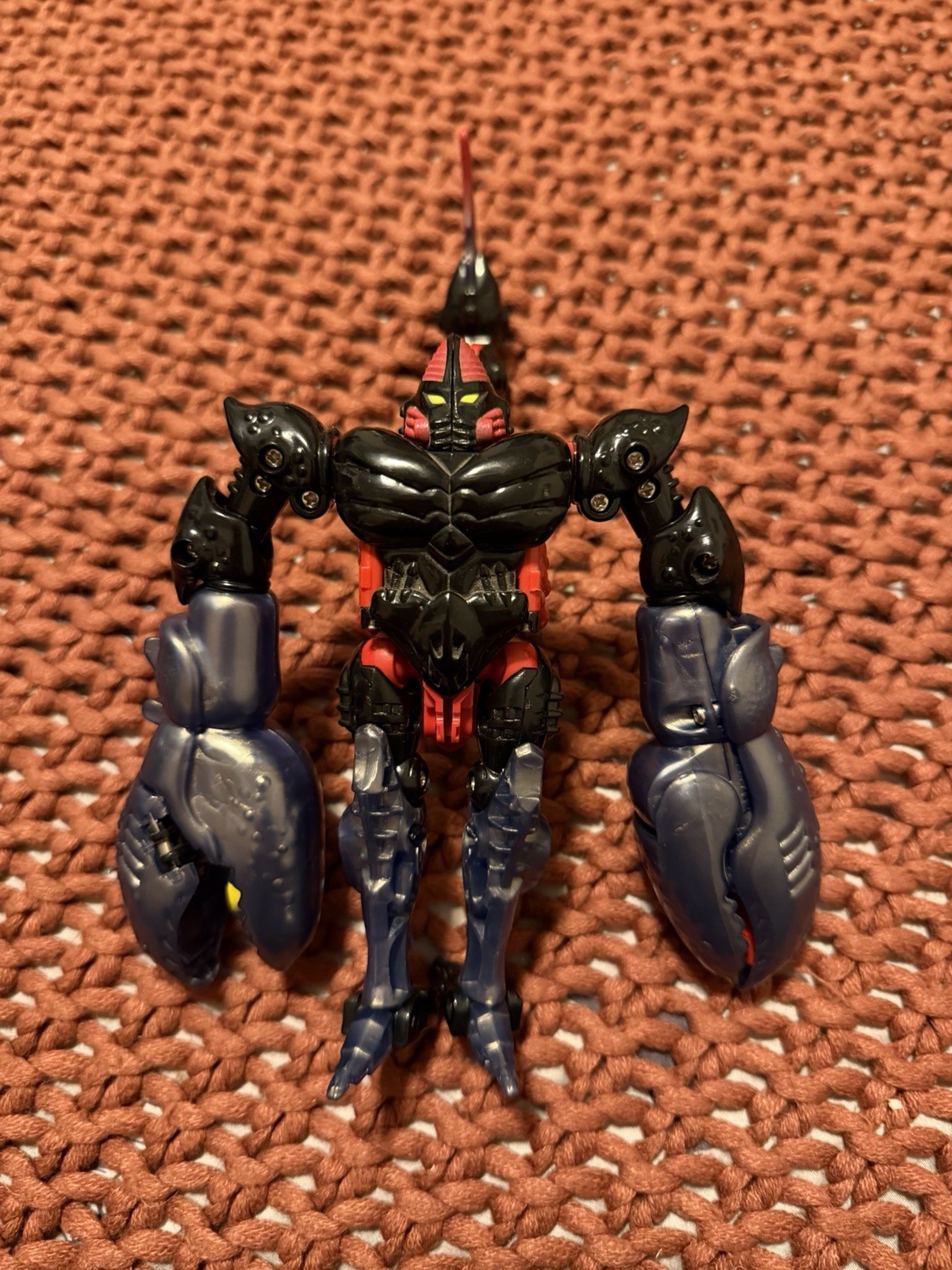 TRANSFORMERS BEAST WARS SCORPONOK MEGA CLASS COMPLETE WITH ALL MISSILES