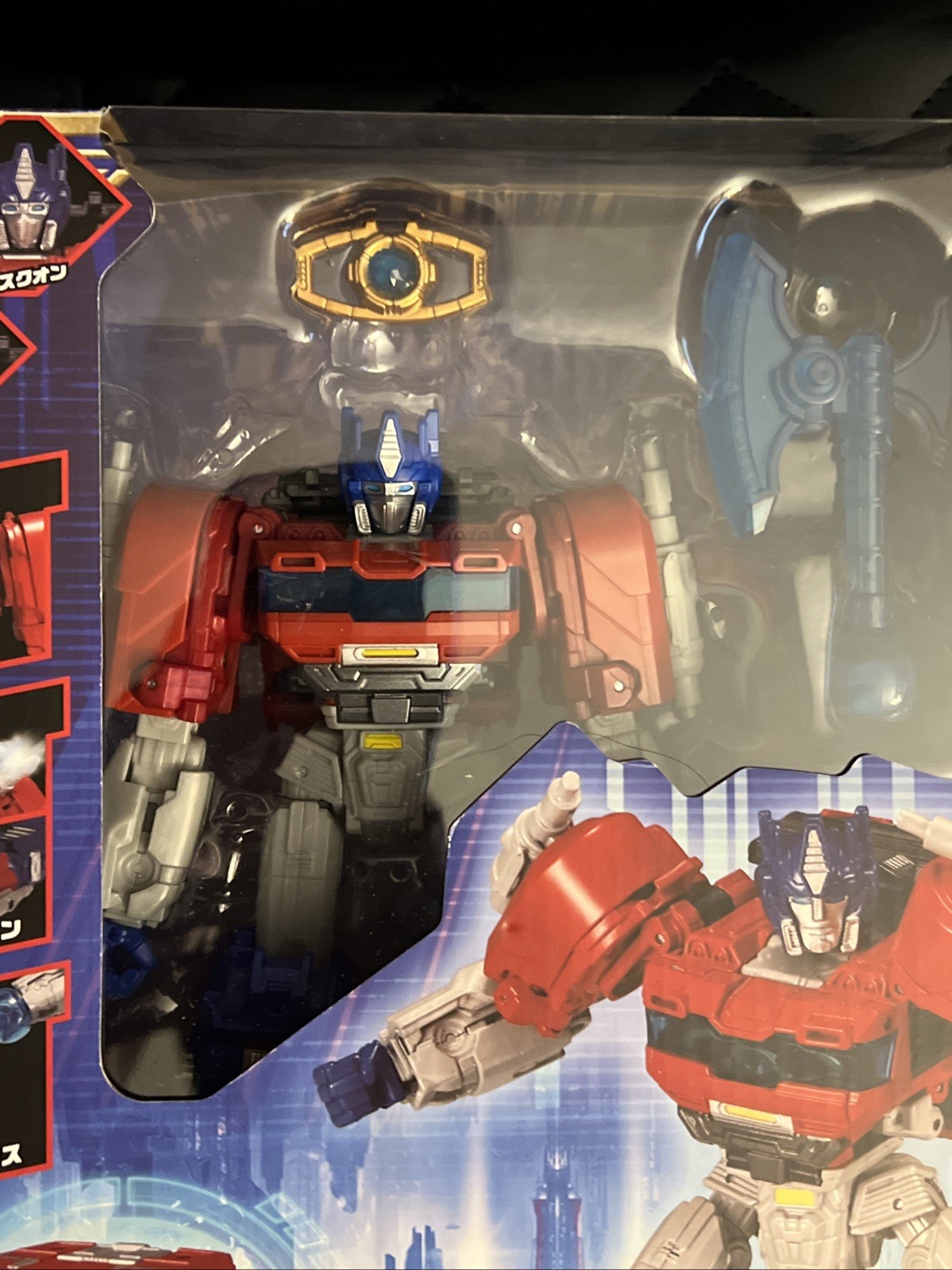 Transformers One Brave Commander Optimus Prime Takara Tomy Action Figure
