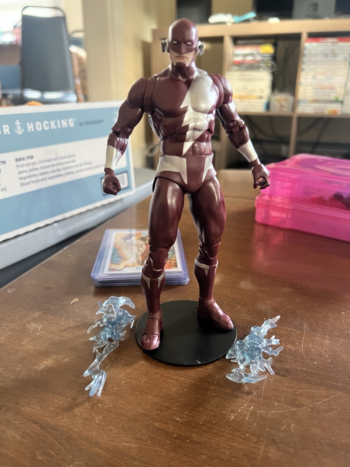 McFarlane Lot The Flash Kid Flash Wally West Dark Flash Walter West Max Mercury