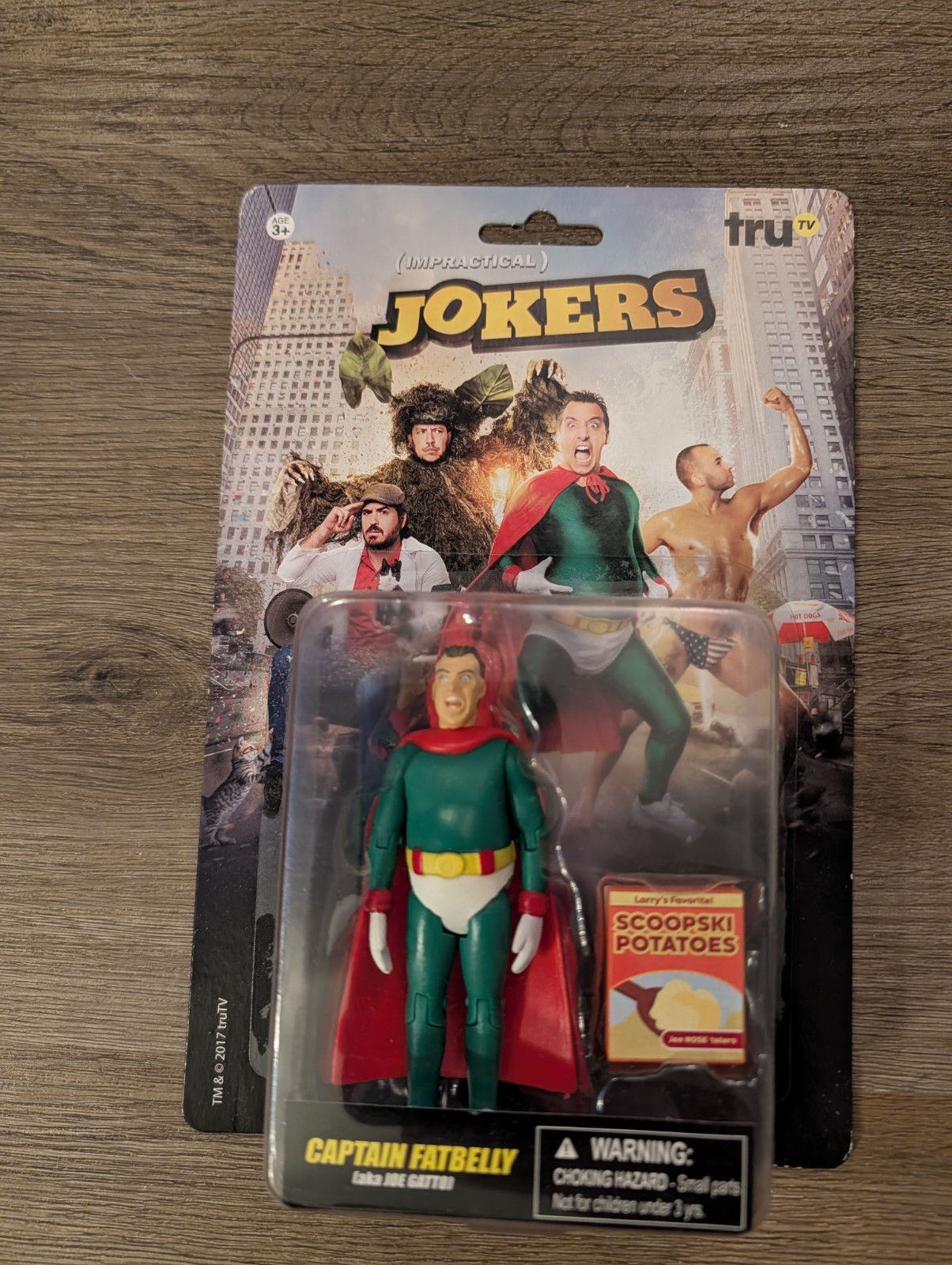 Impractical Jokers 4&Prime; Action Figure Brain Q, Joe, Sal, Mur Set Of 4 See All Pics