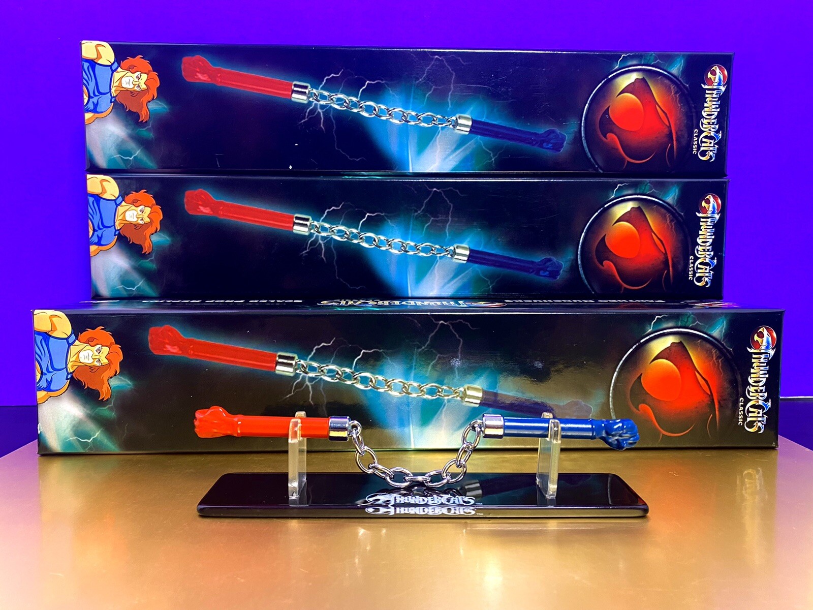 2022 ThunderCats – PANTHRO NUNCHUCKS 6.5in Scaled Prop Replica
