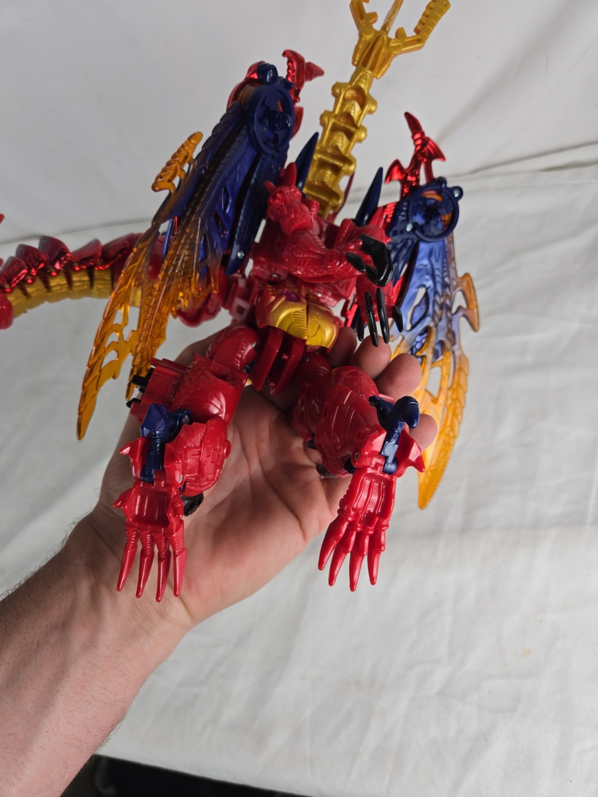 1999 Hasbro Transformers Beast Wars Transmetals 2 Megatron Dragon
