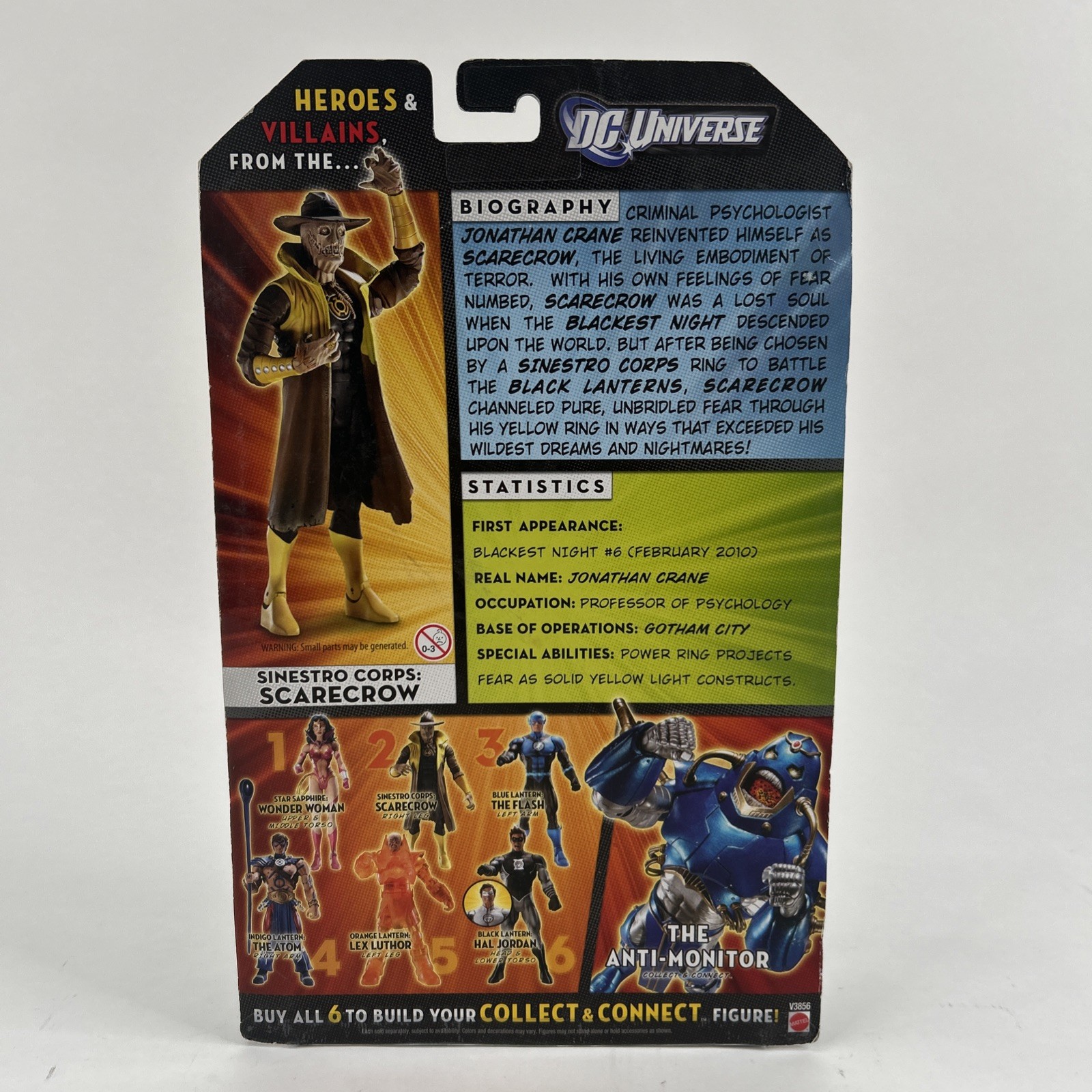 Mattel DC Universe Classics SINESTRO CORPS SCARECROW Anti-Monitor wave NEW MOC