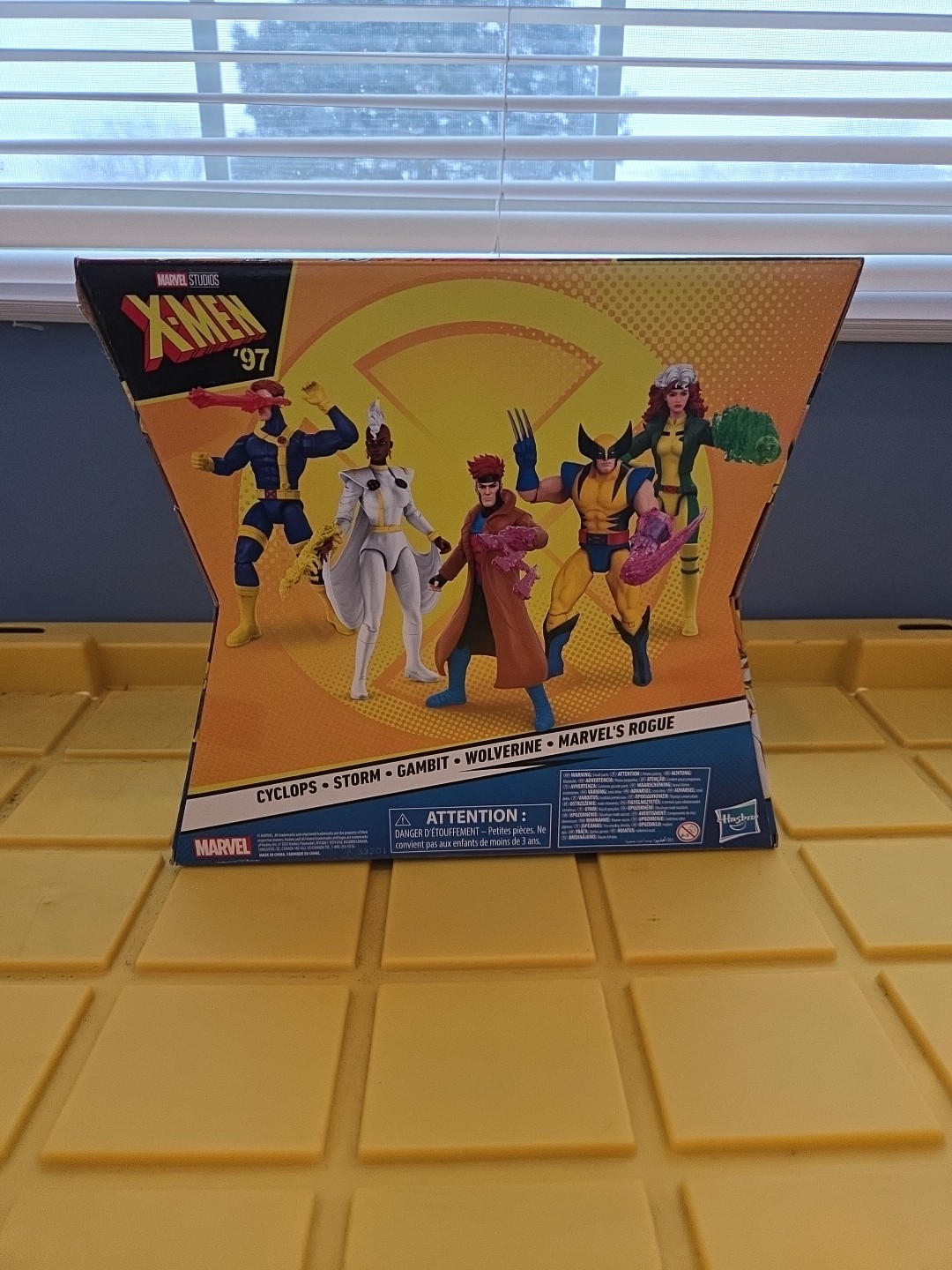 X-MEN 97 CYCLOPS WOLVERINE STORM ROGUE GAMBIT 5 FIGURE SET 3.75&Prime; ACTION FIGURES