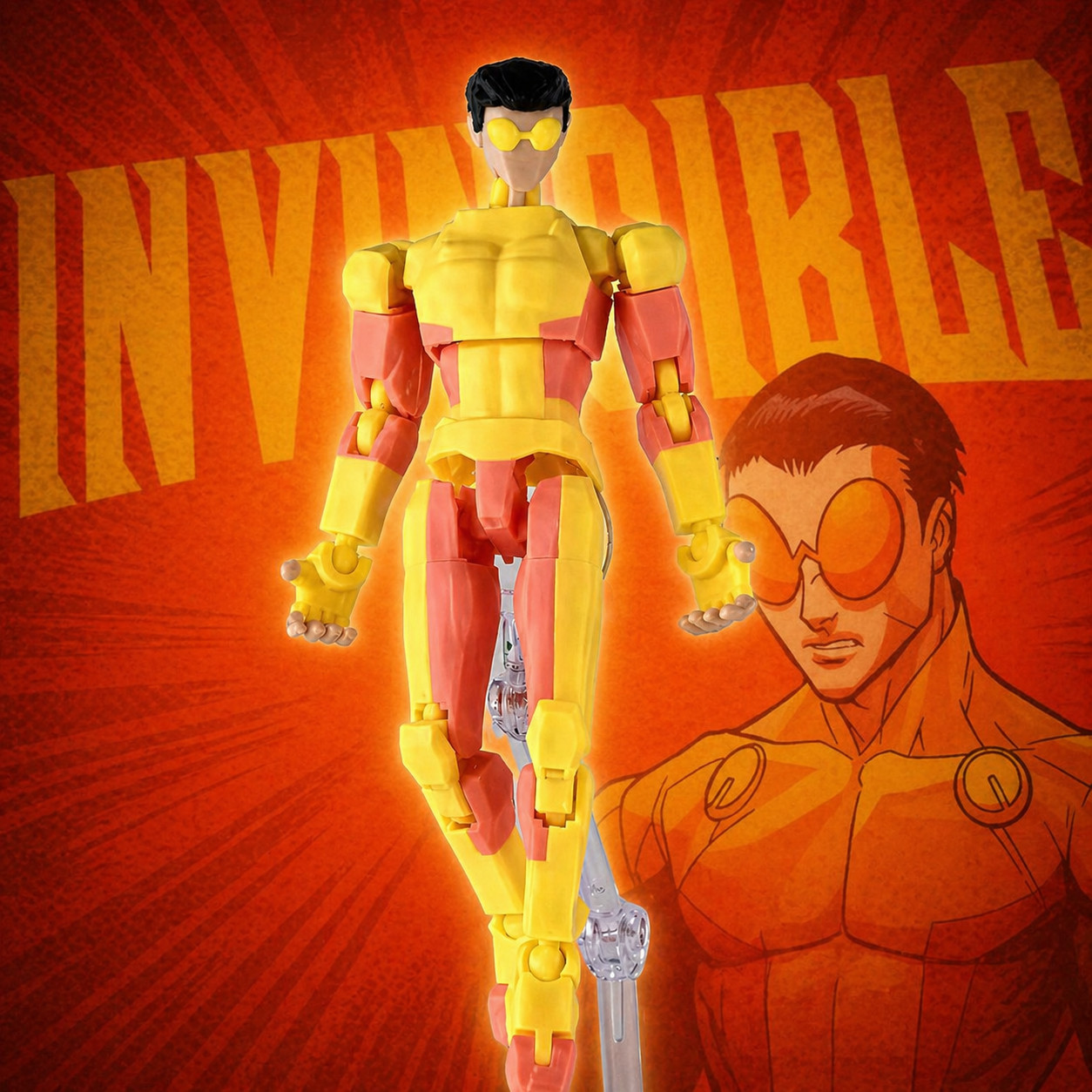 BulletProof Mark Invincible Action Figure Season 3 – 14cm Collectible 3D Printed