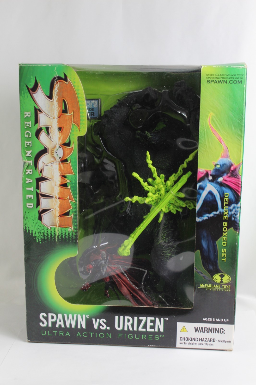 McFarlane SPAWN vs URIZEN DELUXE BOXED SET Regenerated Series 28 SEALED