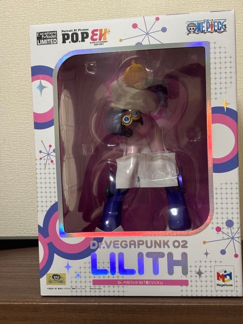 Portrait.Of.Pirates P.O.P Dr. VEGAPUNK LILITH 1/8 Figure ONE PIECE HISTORY USED