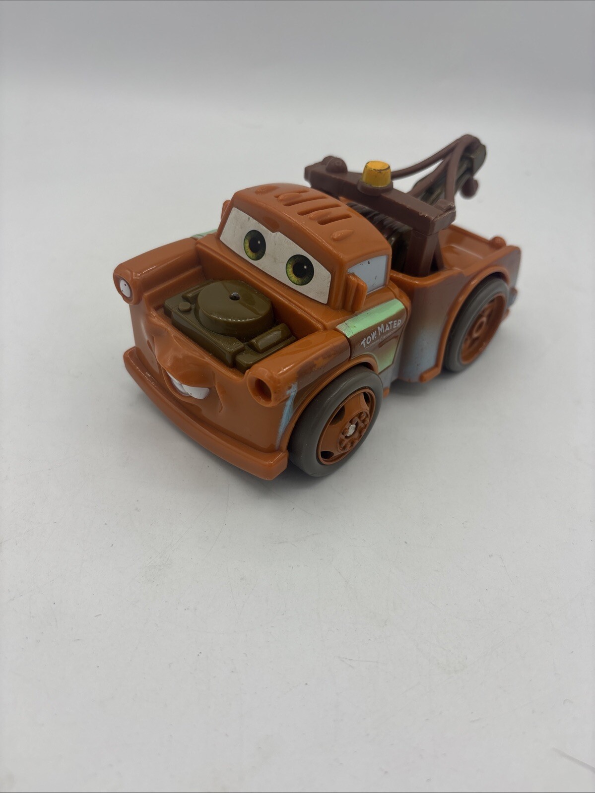 Disney Pixar Cars 2 Lightning Tow Mater Talking Car 2005 Mattel
