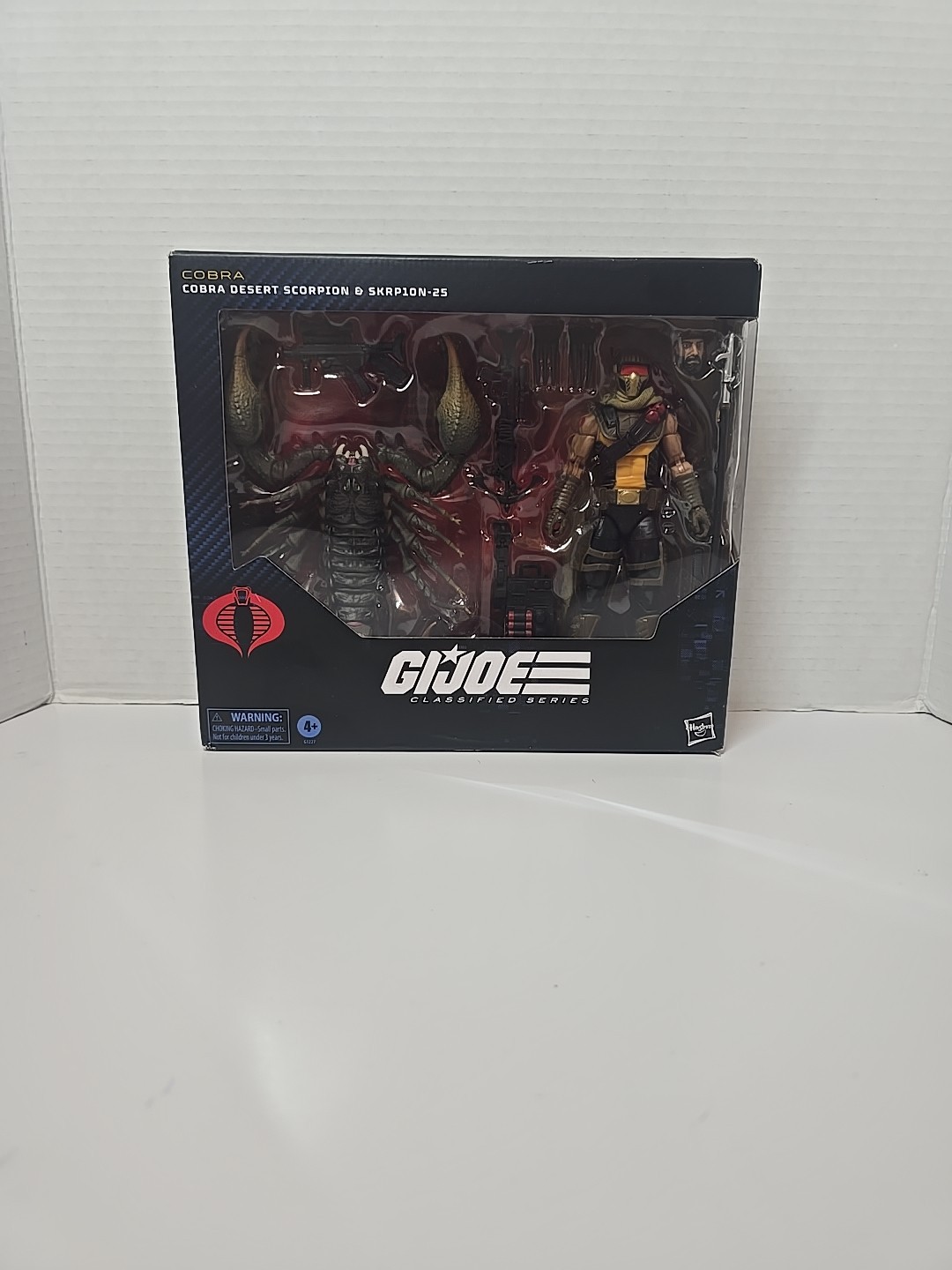 G.I. Joe Classified Series #180, Cobra Desert Scorpion & SKRP10N-25 NIB