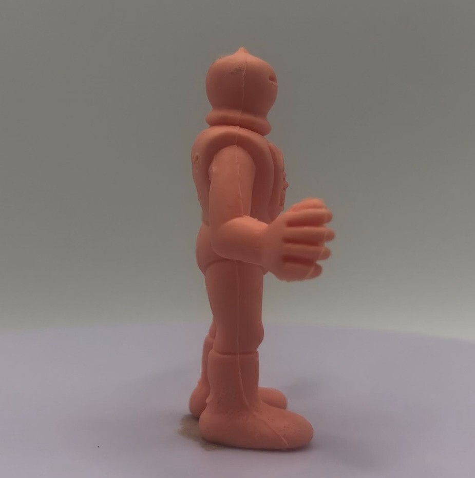 M.U.S.C.L.E. Kinnikuman keshi Copper Bellman Skin Figure Bandai Vintage Japan
