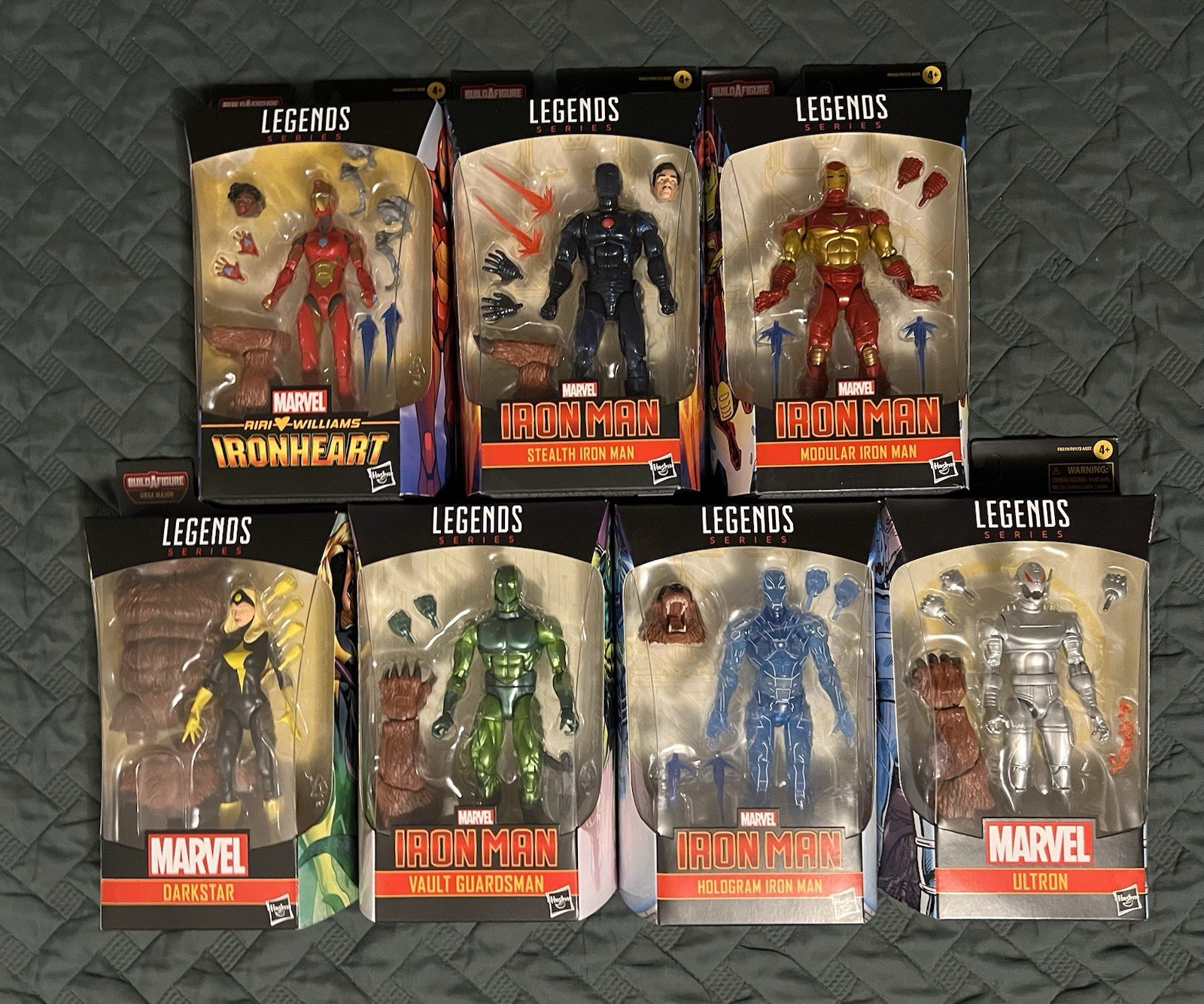 2021 Marvel Legends 6” URSA MAJOR BAF Complete Set of 7 Hasbro Figures BRAND NEW