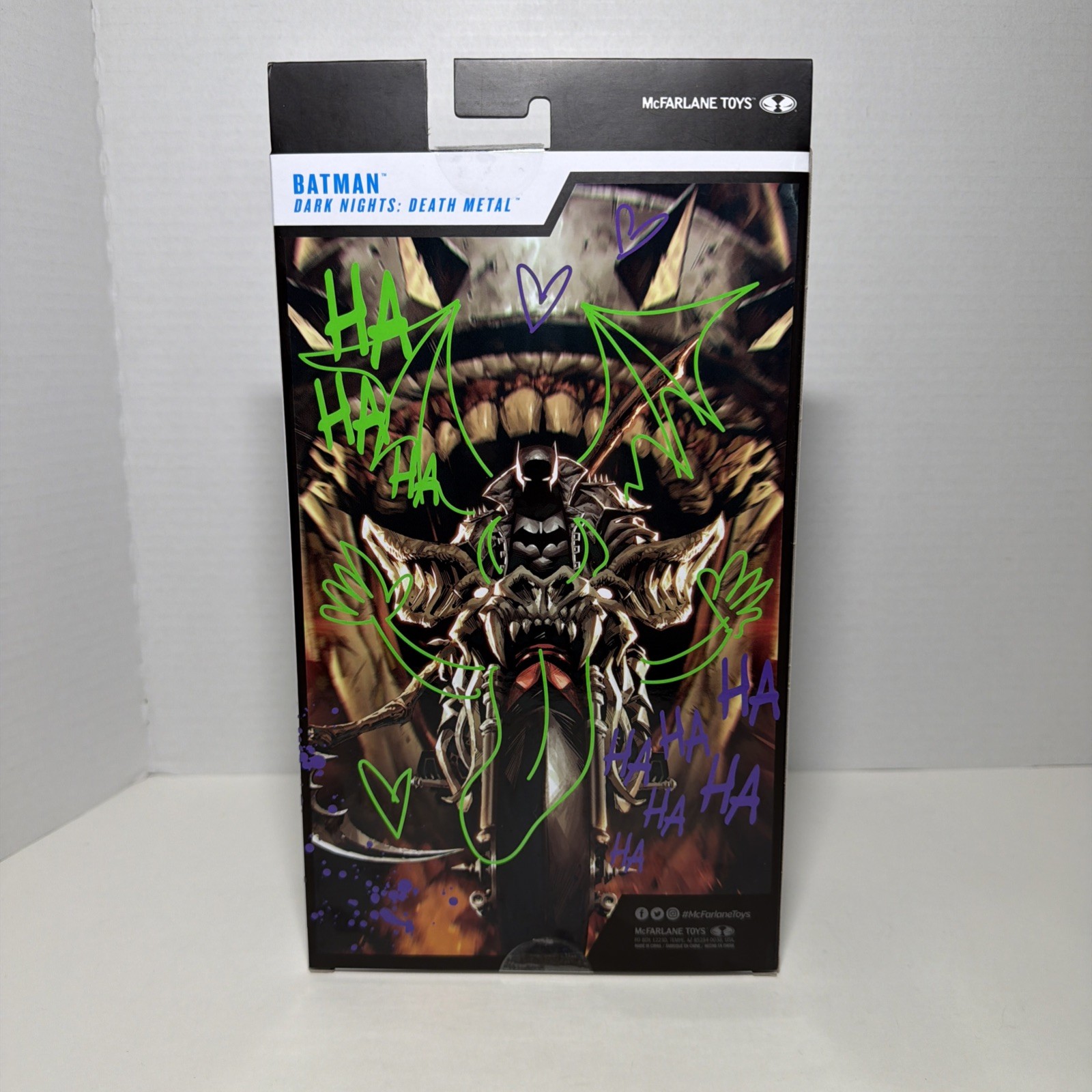 McFarlane Toys DC Multiverse Jokerized Batman Dark Nights Death Metal GOLD LABEL
