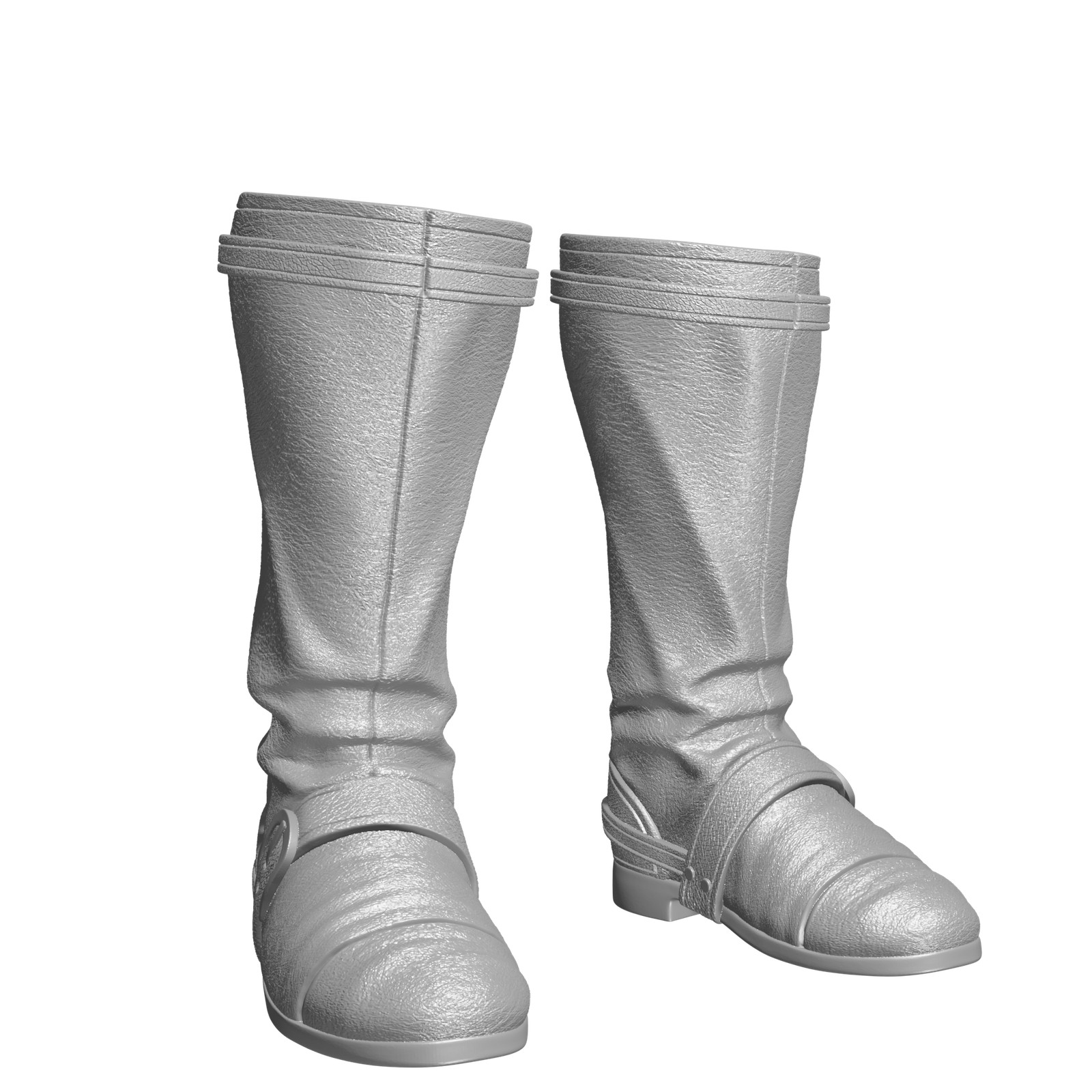 1/6 Scale Action FIgure Boots: General Purpose (Leather)